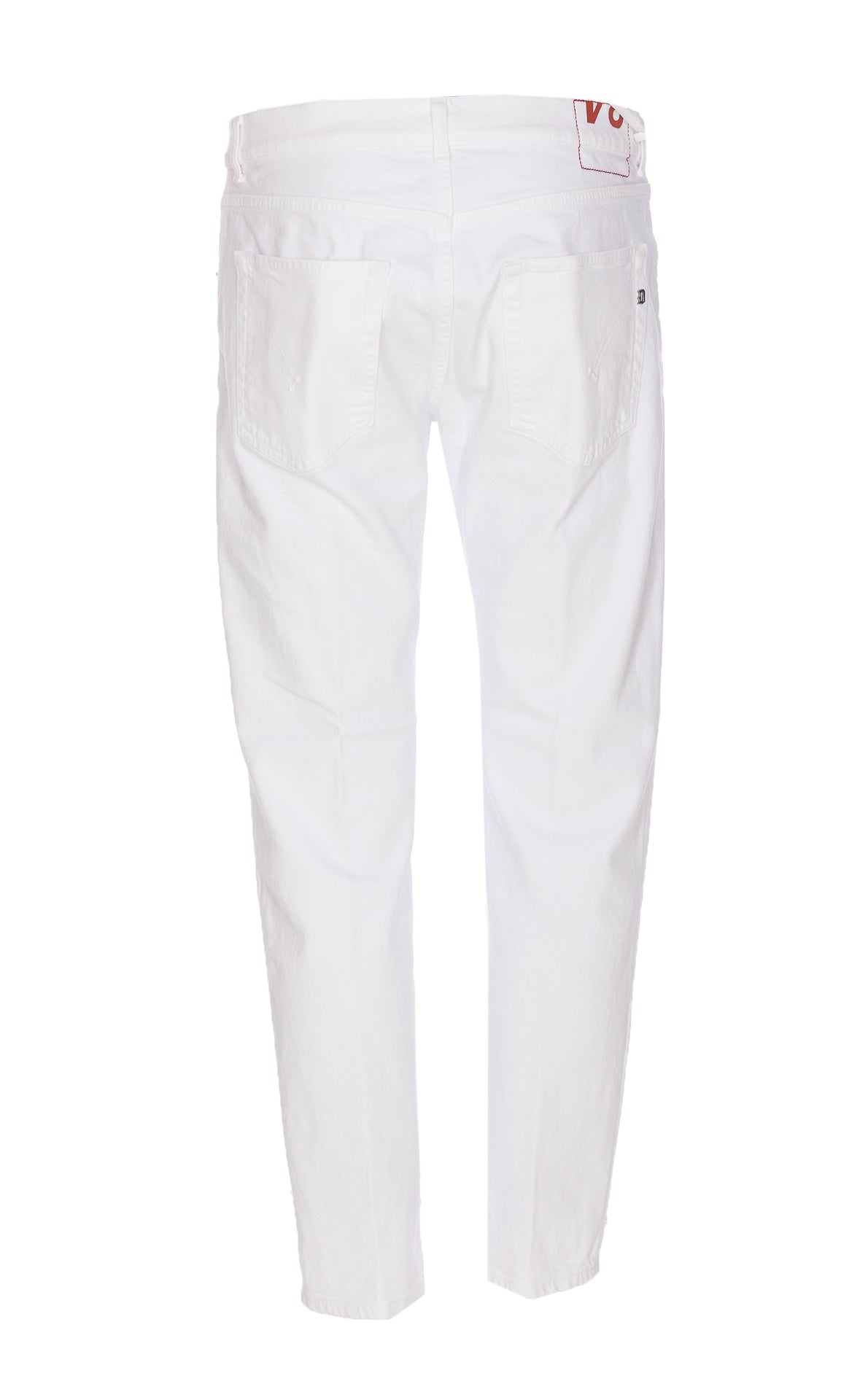 Dondup Jeans White Cotton Elastane