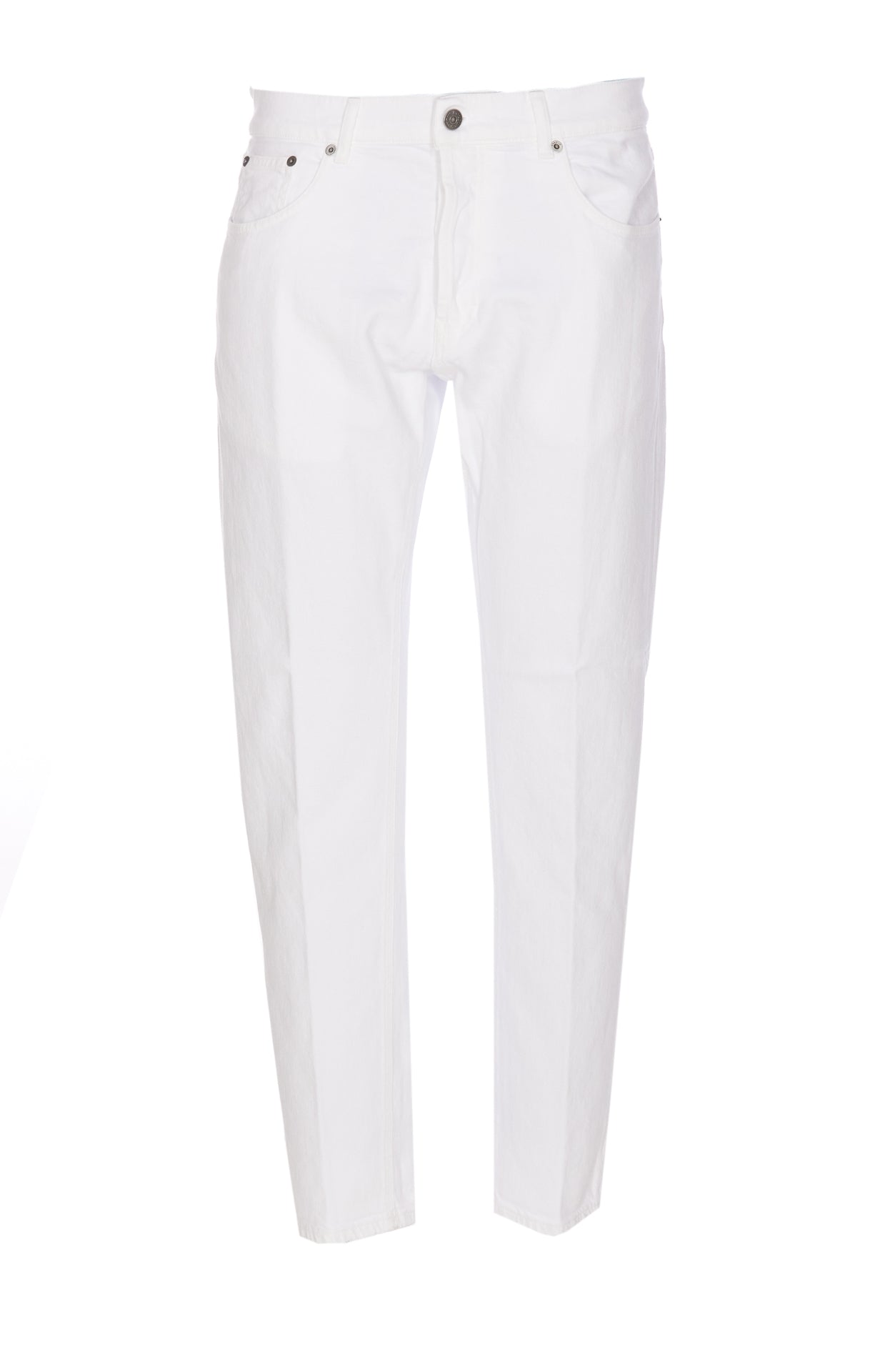 Dondup Jeans White Cotton Elastane