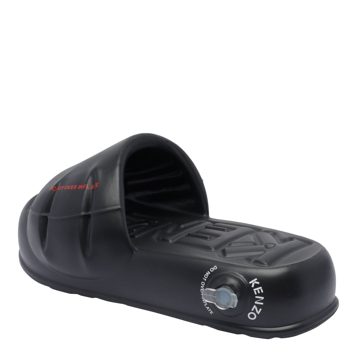 Kenzo Sandals Black Rubber/rubber Sole