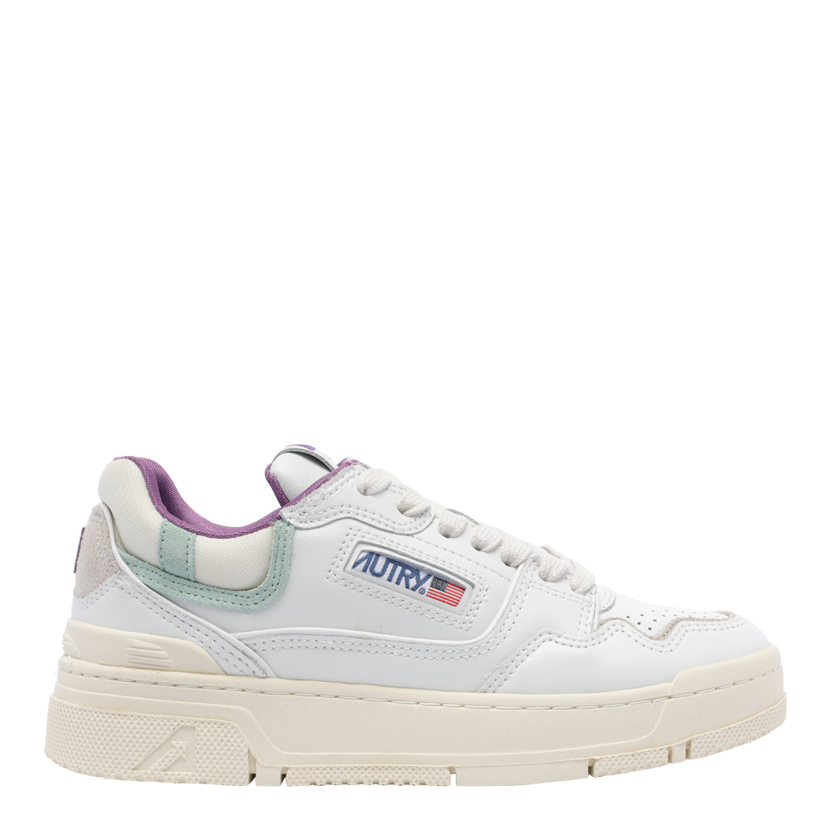 Autry Sneakers White Calf Leather/rubber Sole