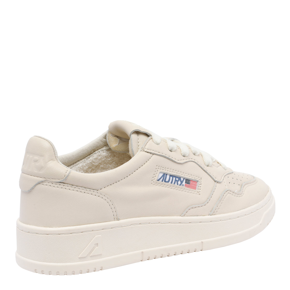 Autry Sneakers White Goat Leather/rubber Sole