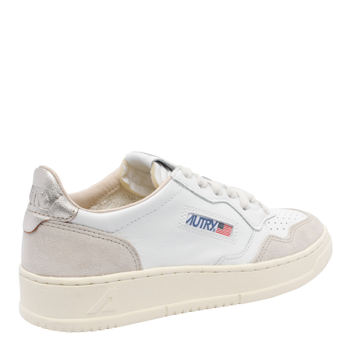 Autry Sneakers White Calf Leather/rubber Sole