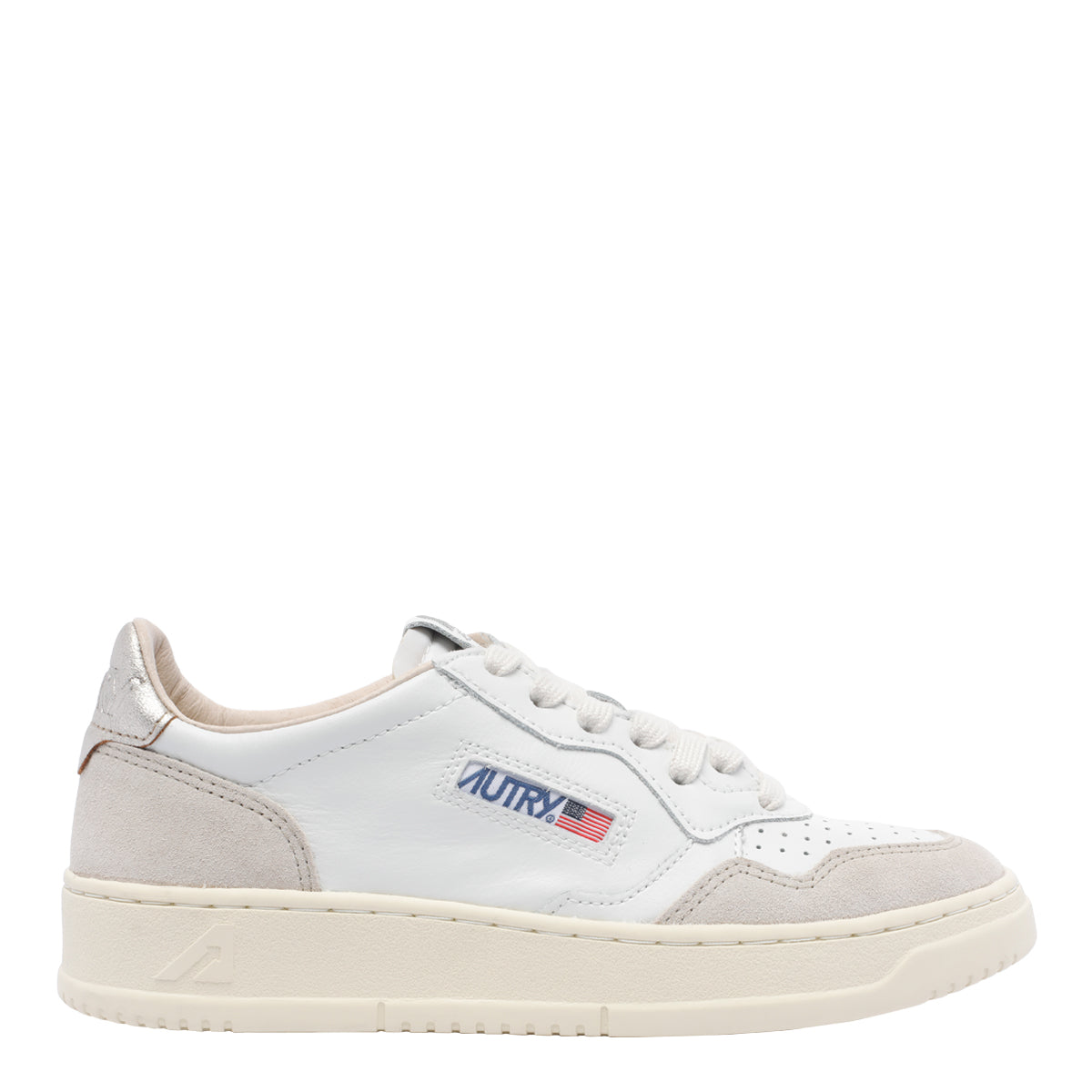 Autry Sneakers White Calf Leather/rubber Sole