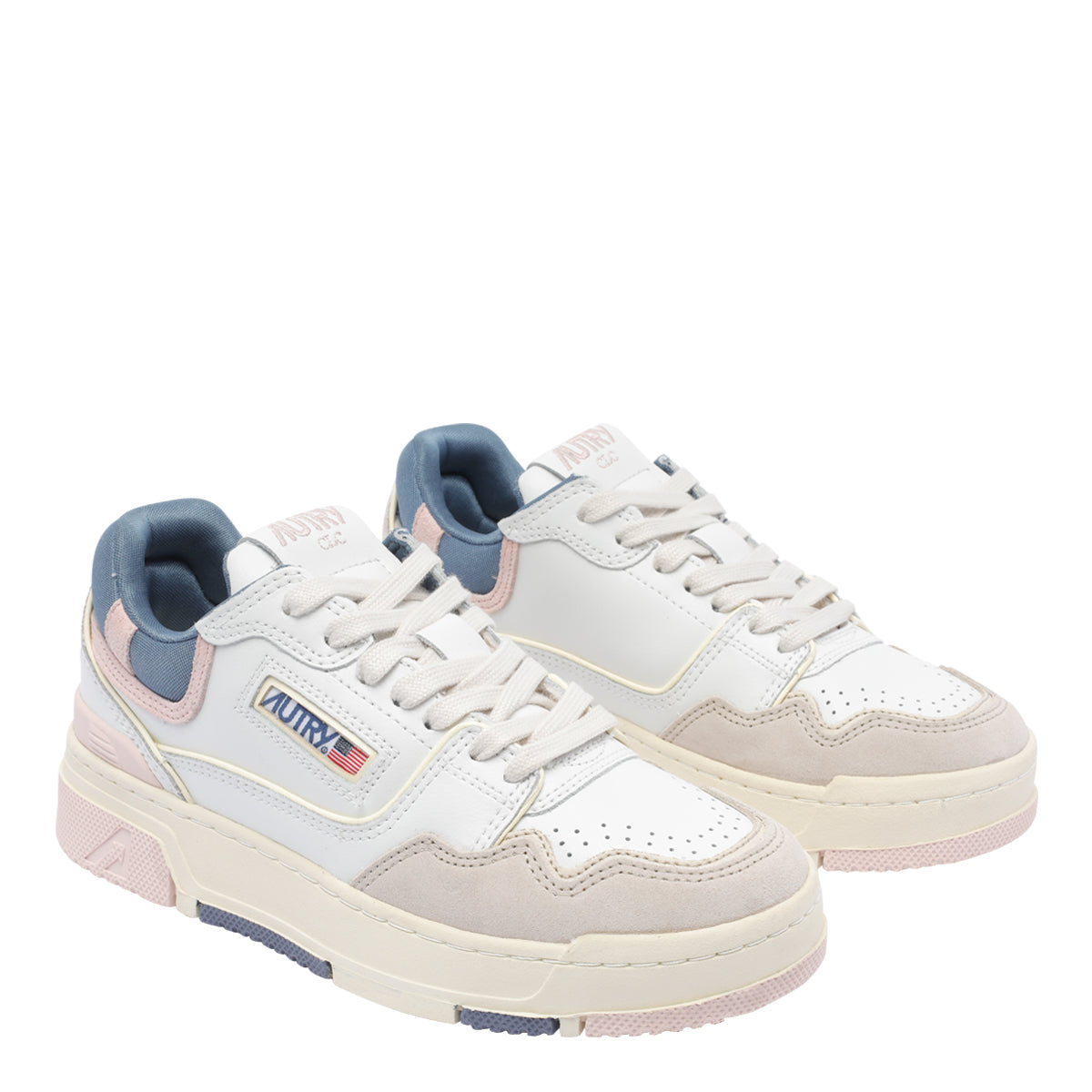 Autry Sneakers White Calf Leather/rubber Sole