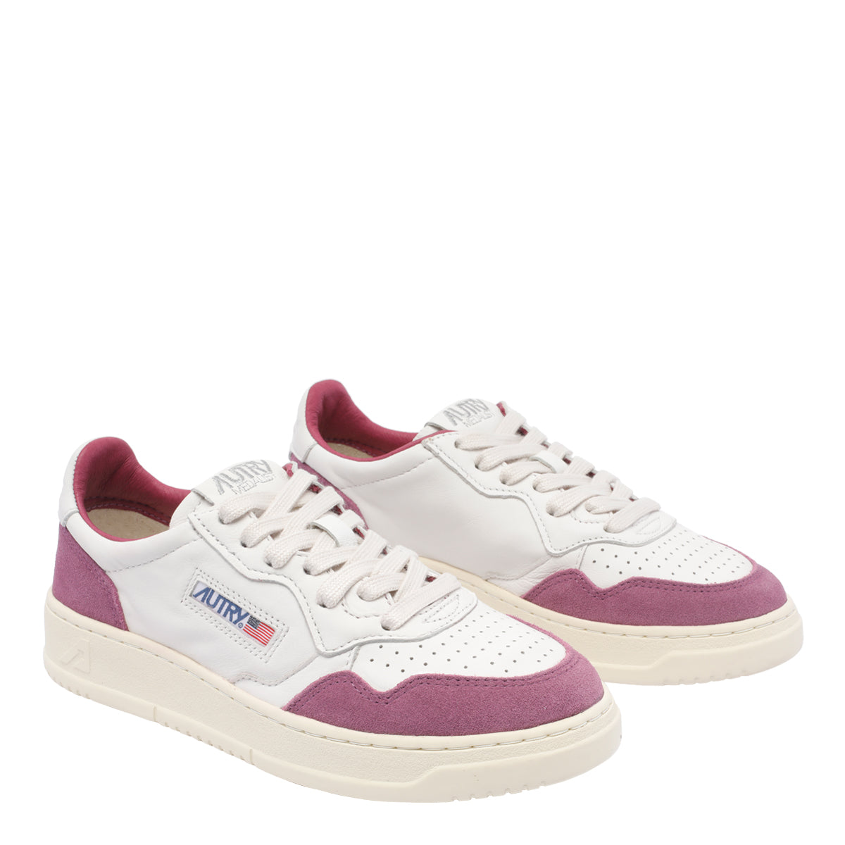 Autry Sneakers White Goat Leather/rubber Sole