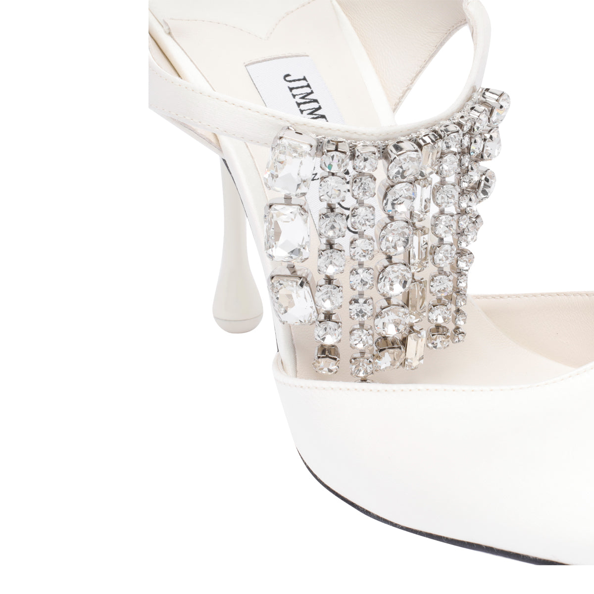 Jimmy Choo With Heel White Fabric