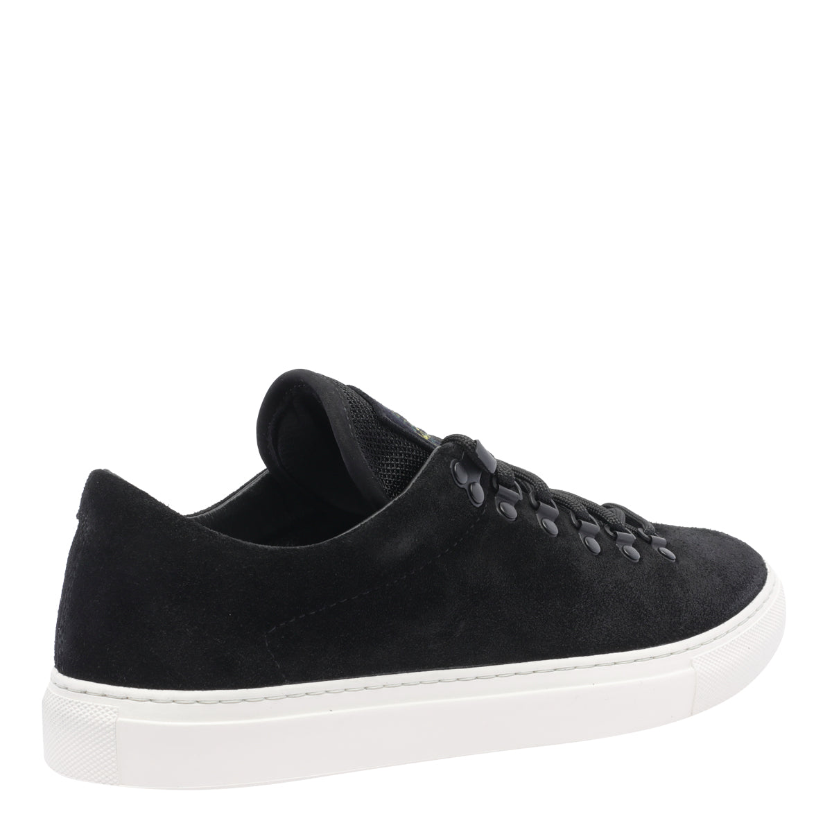 Stone Island Sneakers Black Suede Leather/rubber Sole