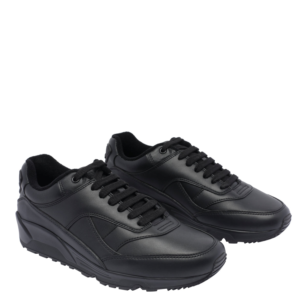 Saint Laurent Sneakers Black Calf Leather/rubber Sole