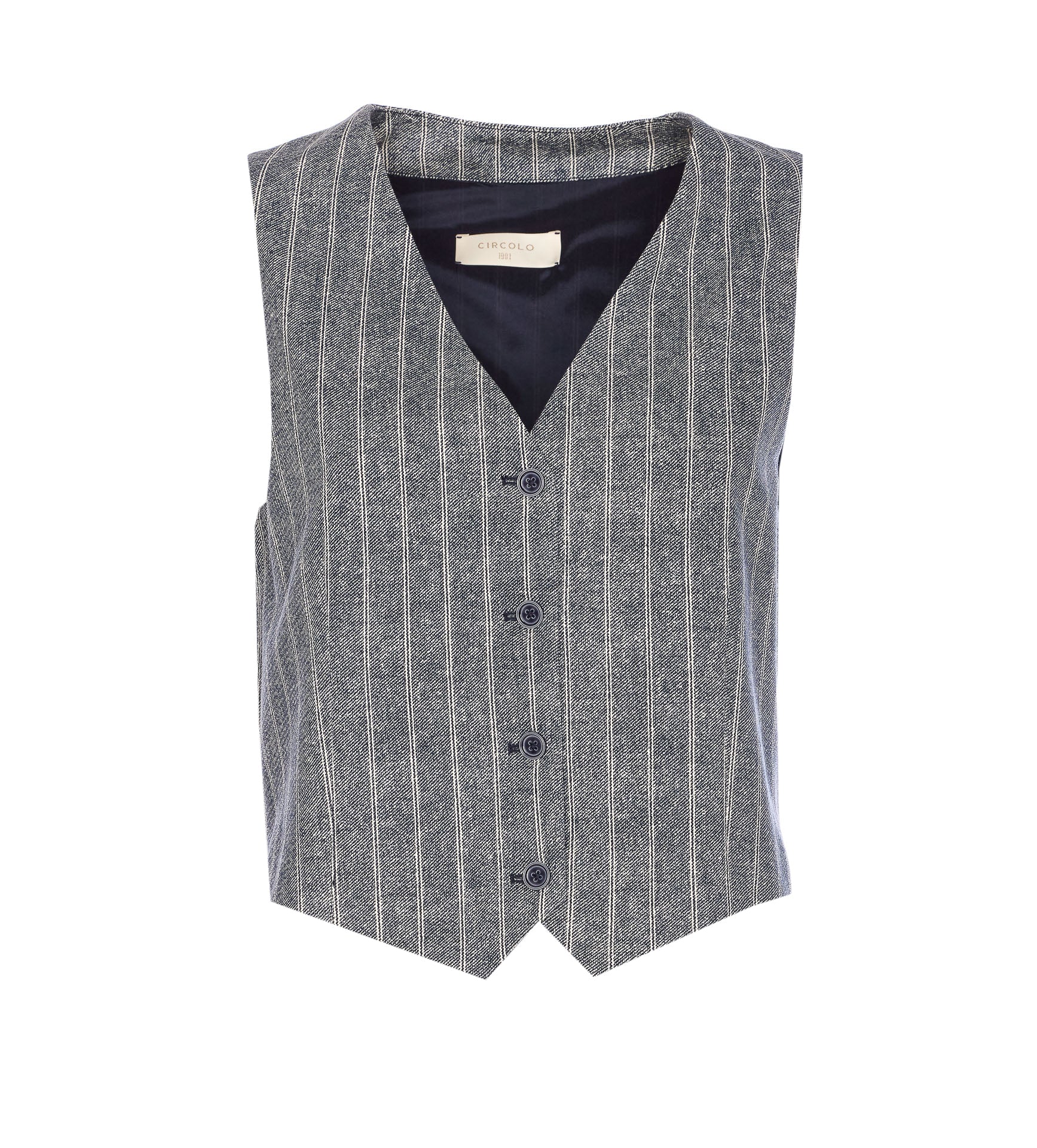 Circolo 1901 Jackets Grey Cotton Elastane