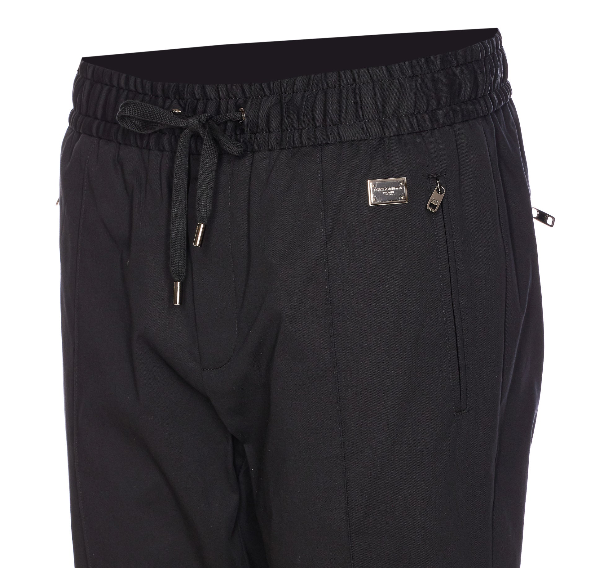 Dolce & Gabbana Trousers Black Cottonelastane