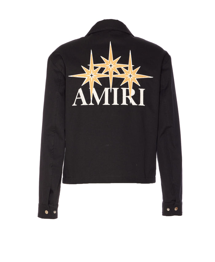 Amiri Jackets Black Cotton