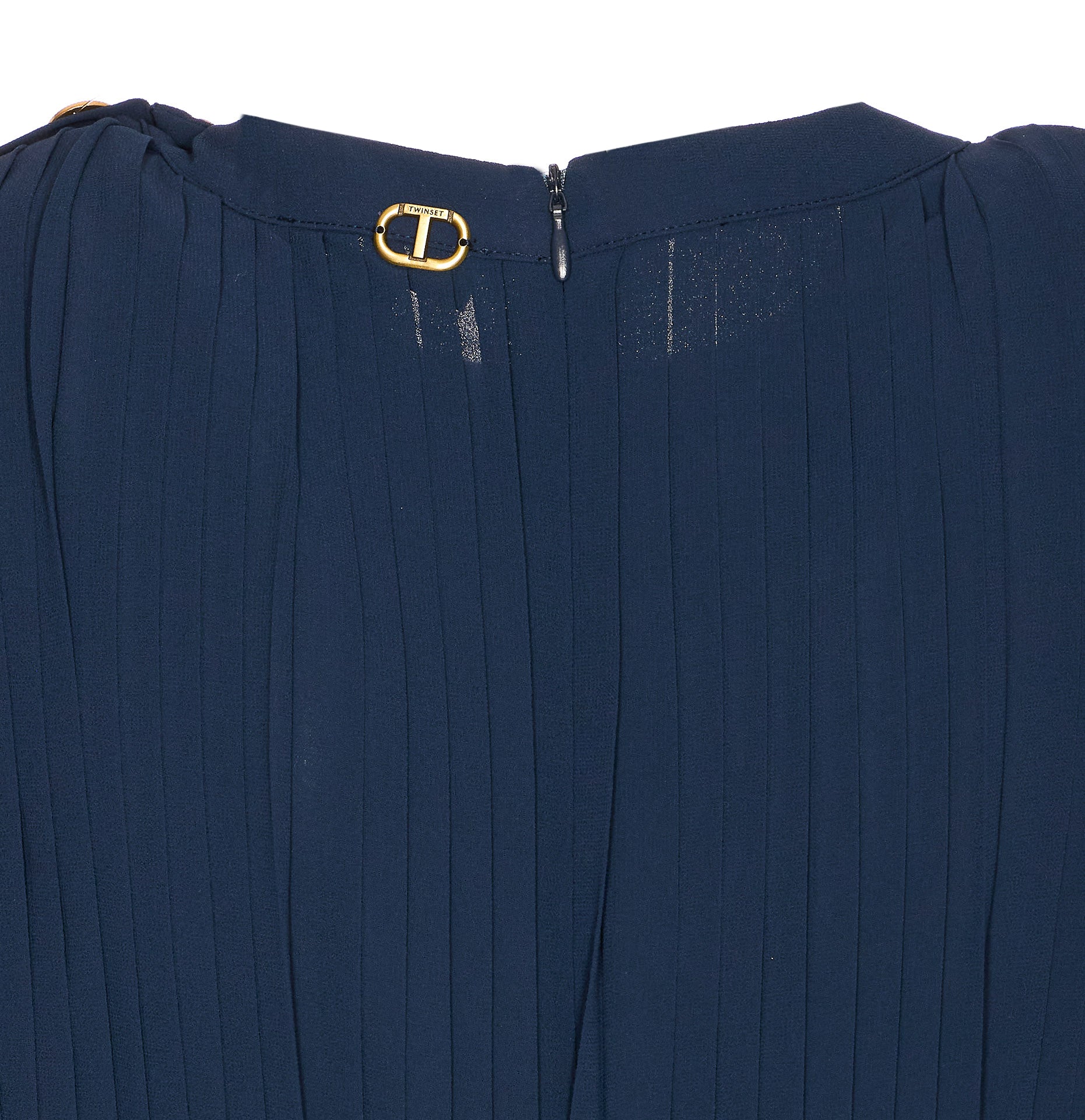 Twin-Set Dresses Blue Polyester