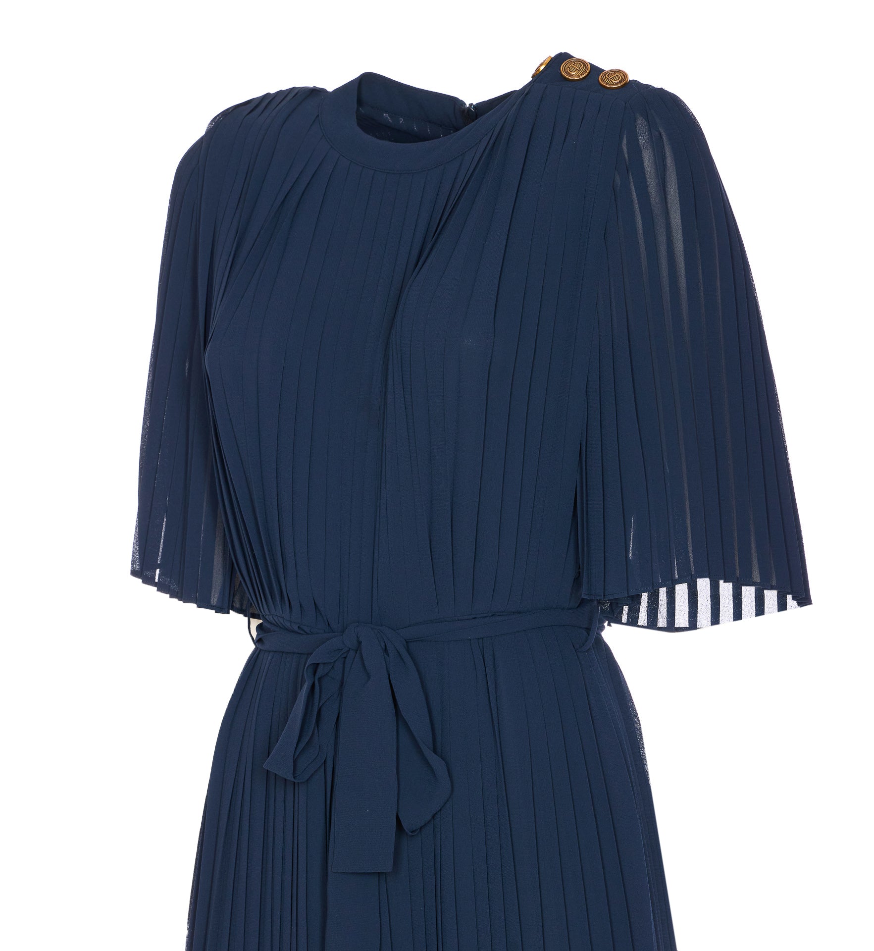 Twin-Set Dresses Blue Polyester