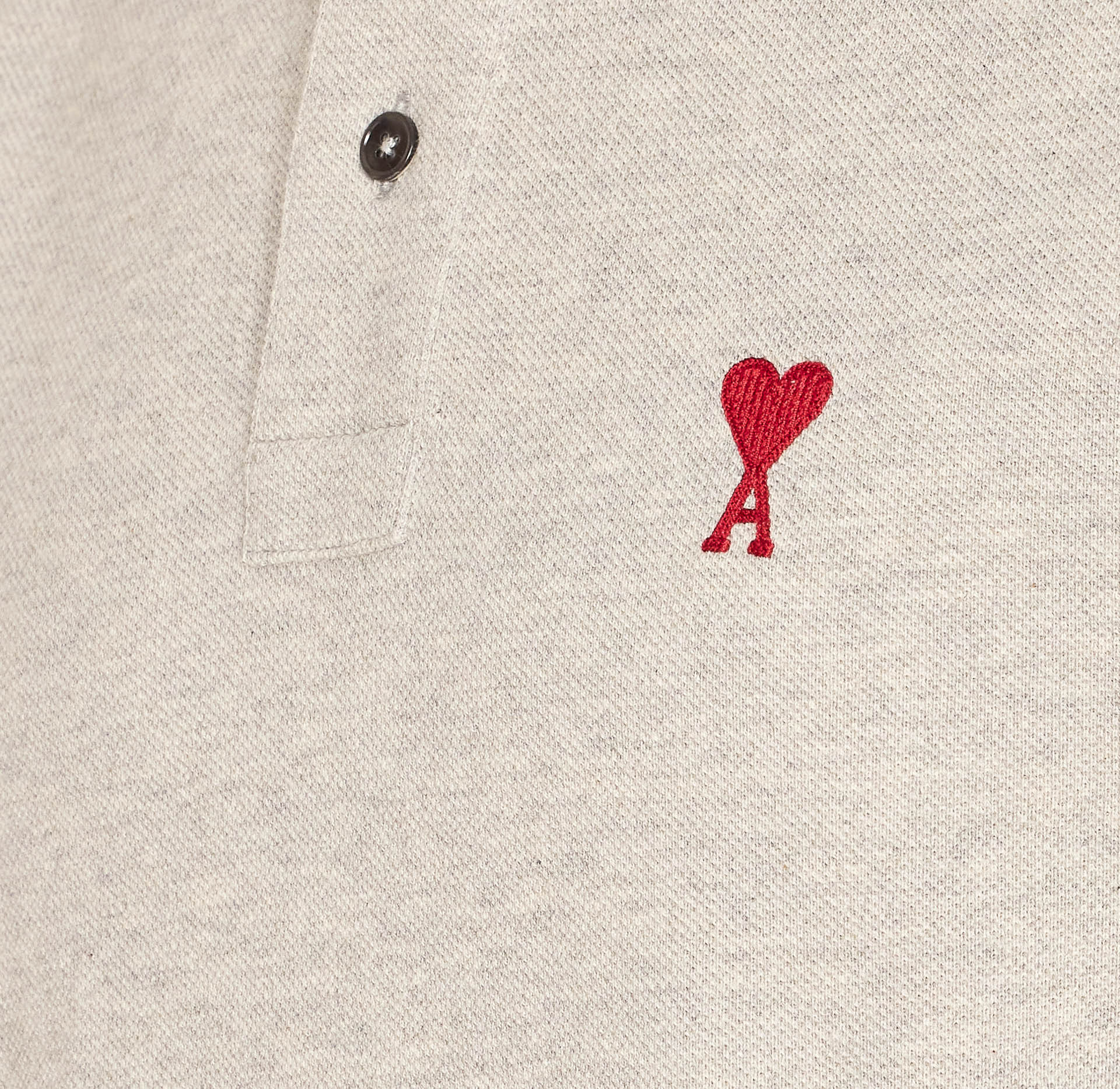 Ami Alexandre Matiussi T-Shirts And Polos Grey Cotton