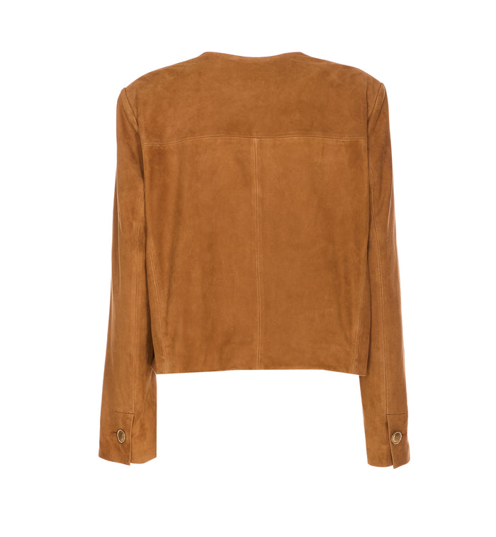 Arma Jackets Brown Genuine Leather