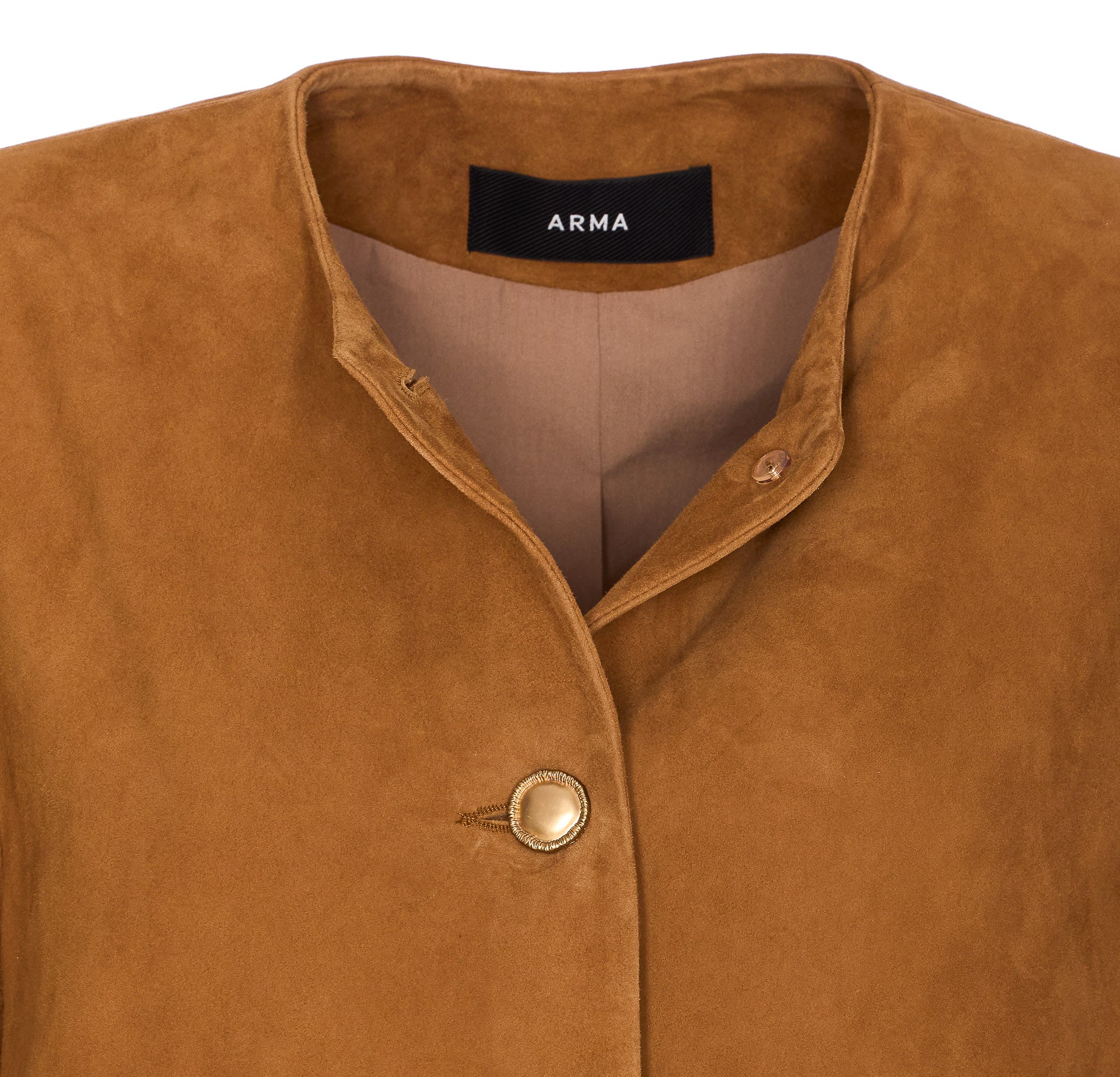 Arma Jackets Brown Genuine Leather