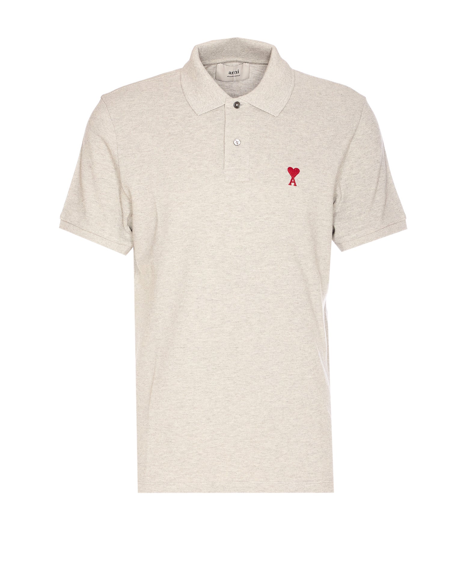 Ami Alexandre Matiussi T-Shirts And Polos Grey Cotton