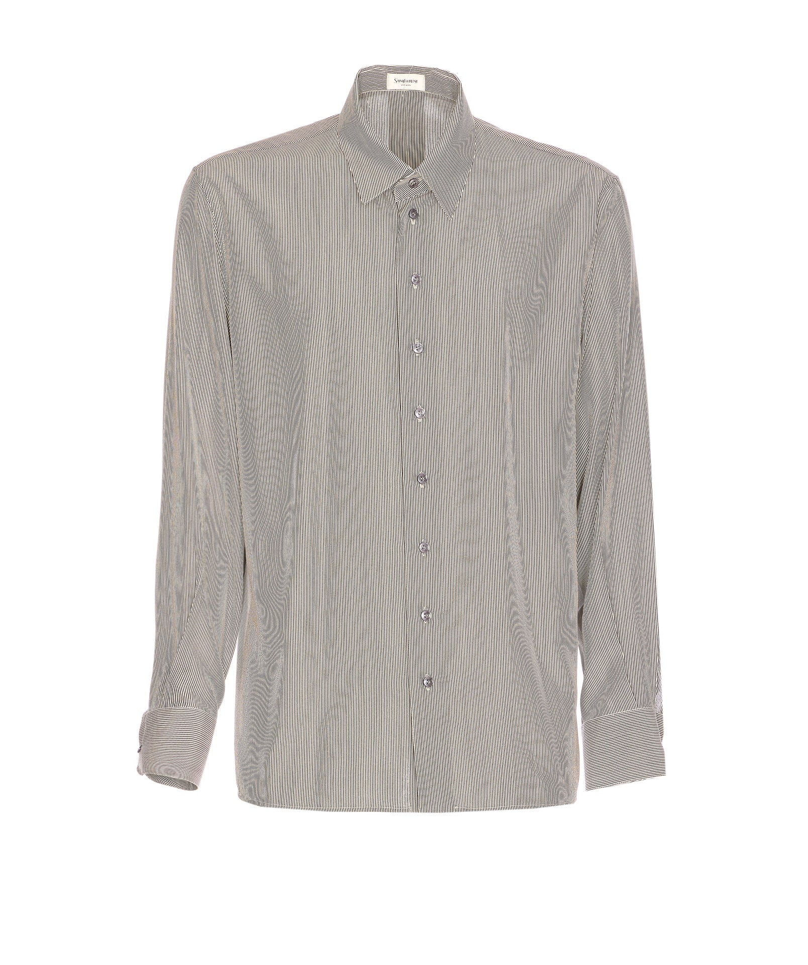Saint Laurent Shirts Black Silk