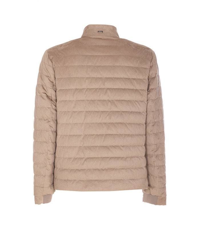 Herno Jackets Beige Polyester Elastane