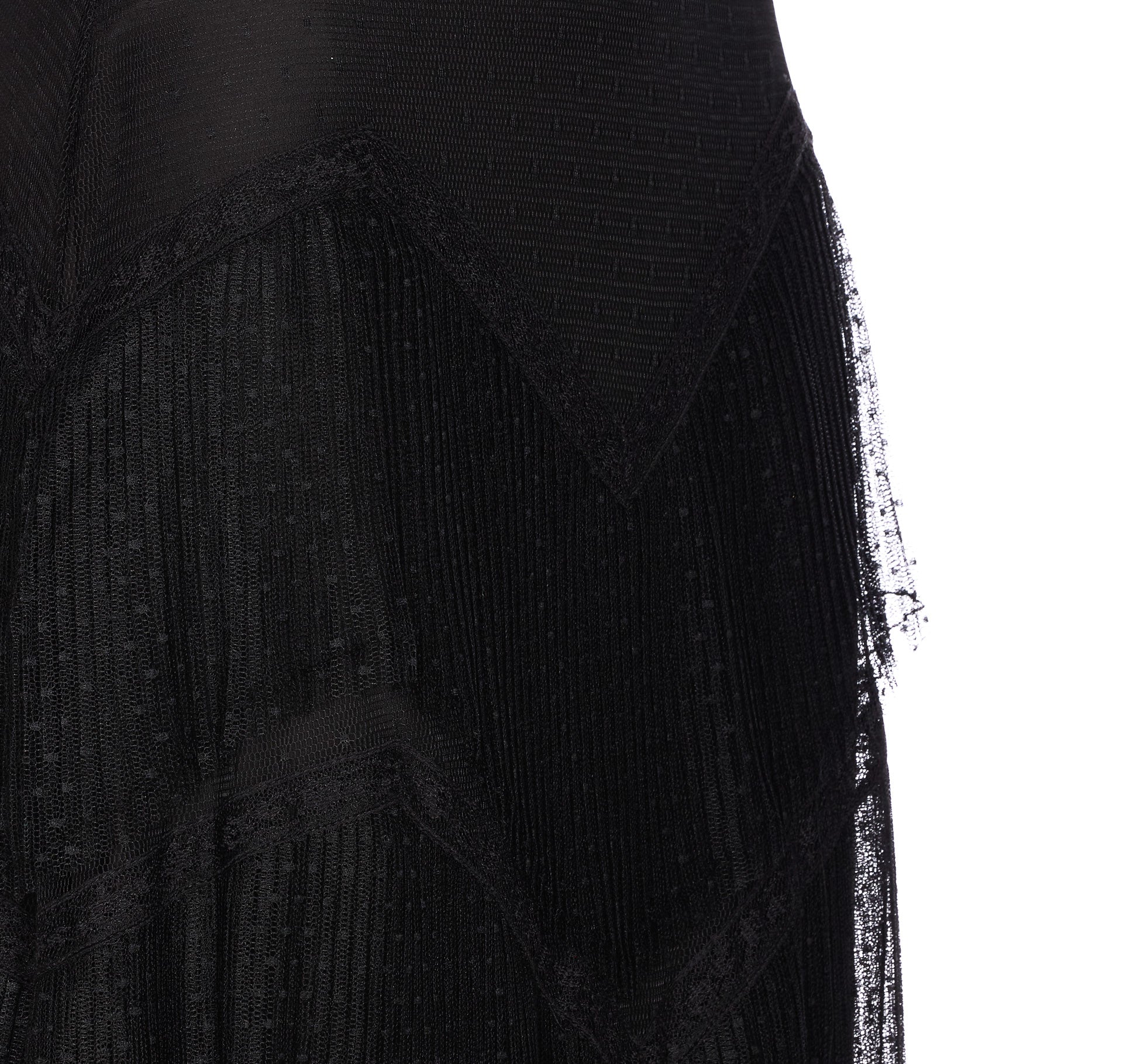 Twin-Set Skirts Black Polyester Polyamide