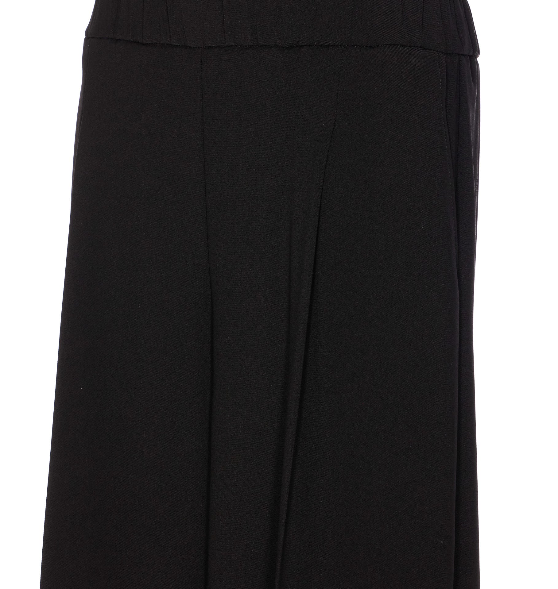 Patrizia Pepe Trousers Black Polyester Elastane