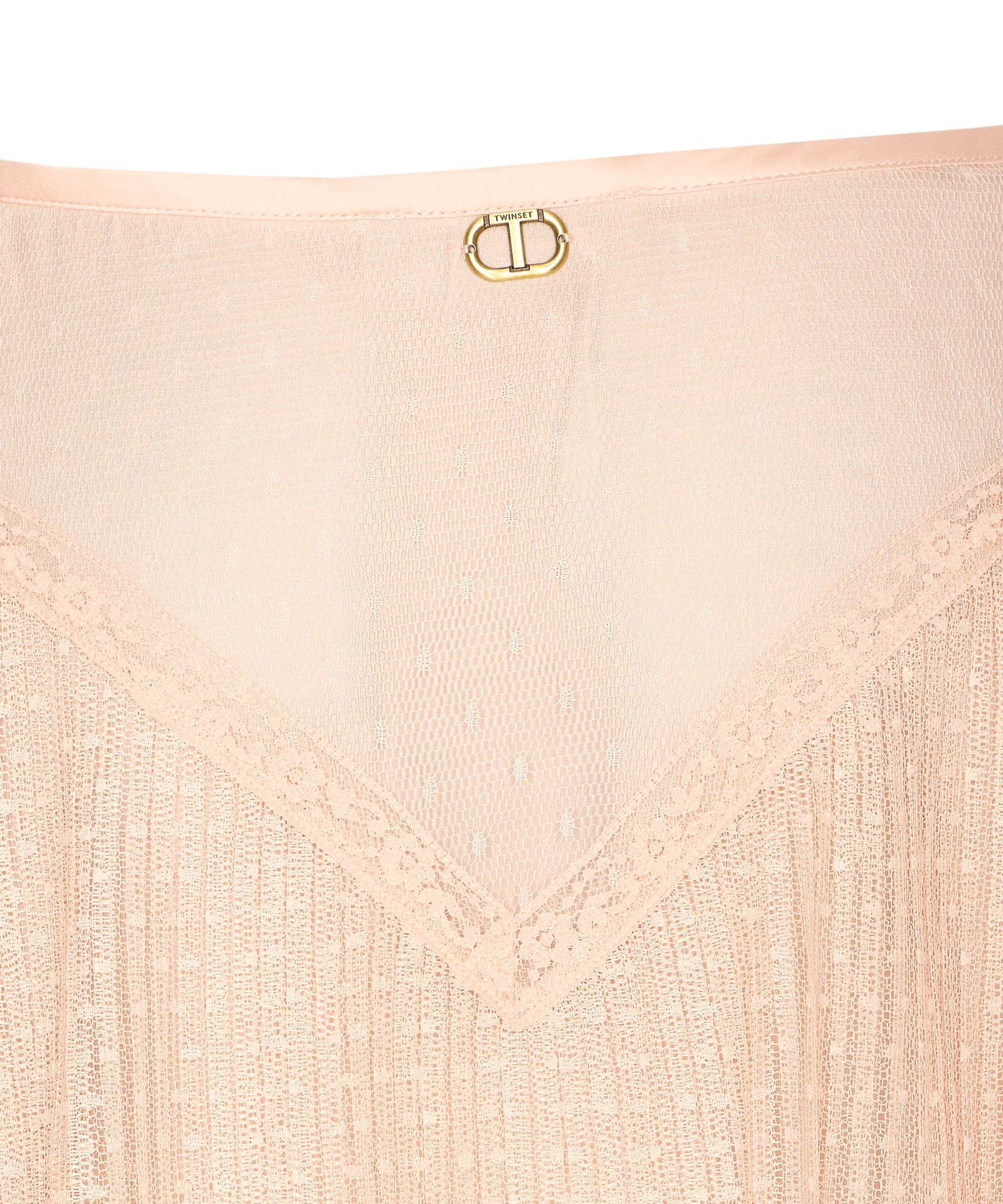 Twin-Set Skirts Pink Polyester Polyamide