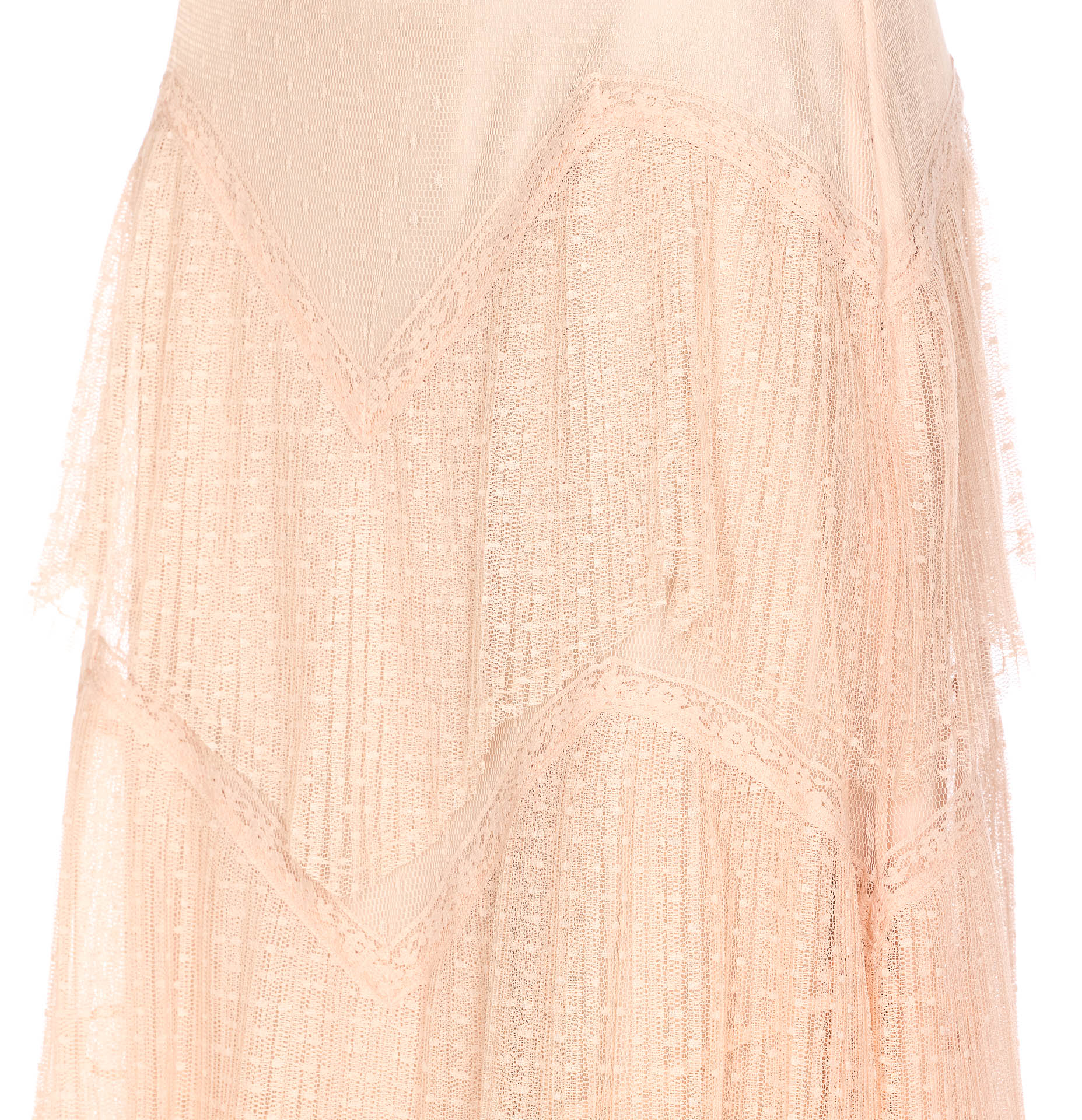 Twin-Set Skirts Pink Polyester Polyamide