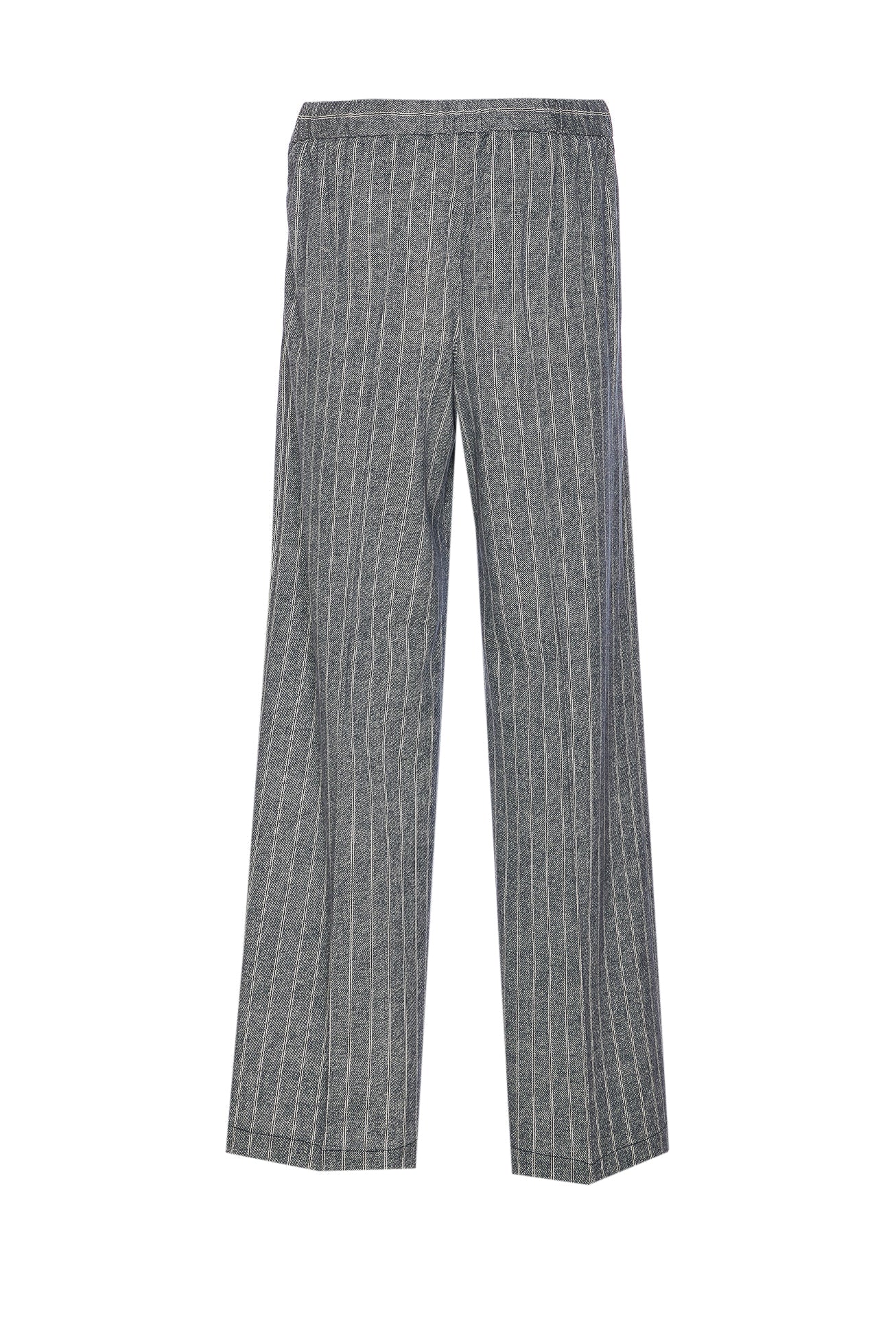 Circolo 1901 Trousers Blue Cotton Elastane