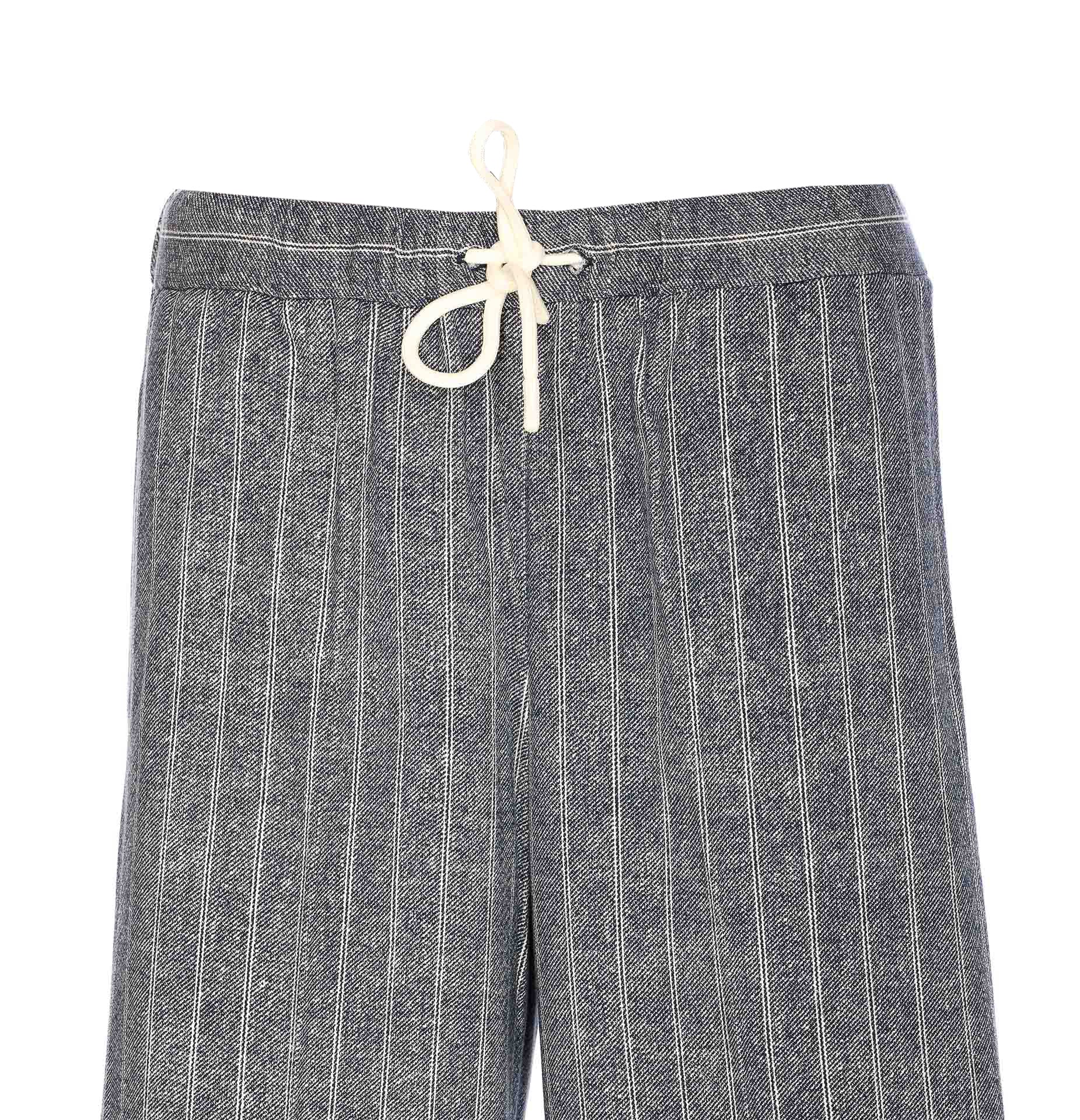 Circolo 1901 Trousers Blue Cotton Elastane