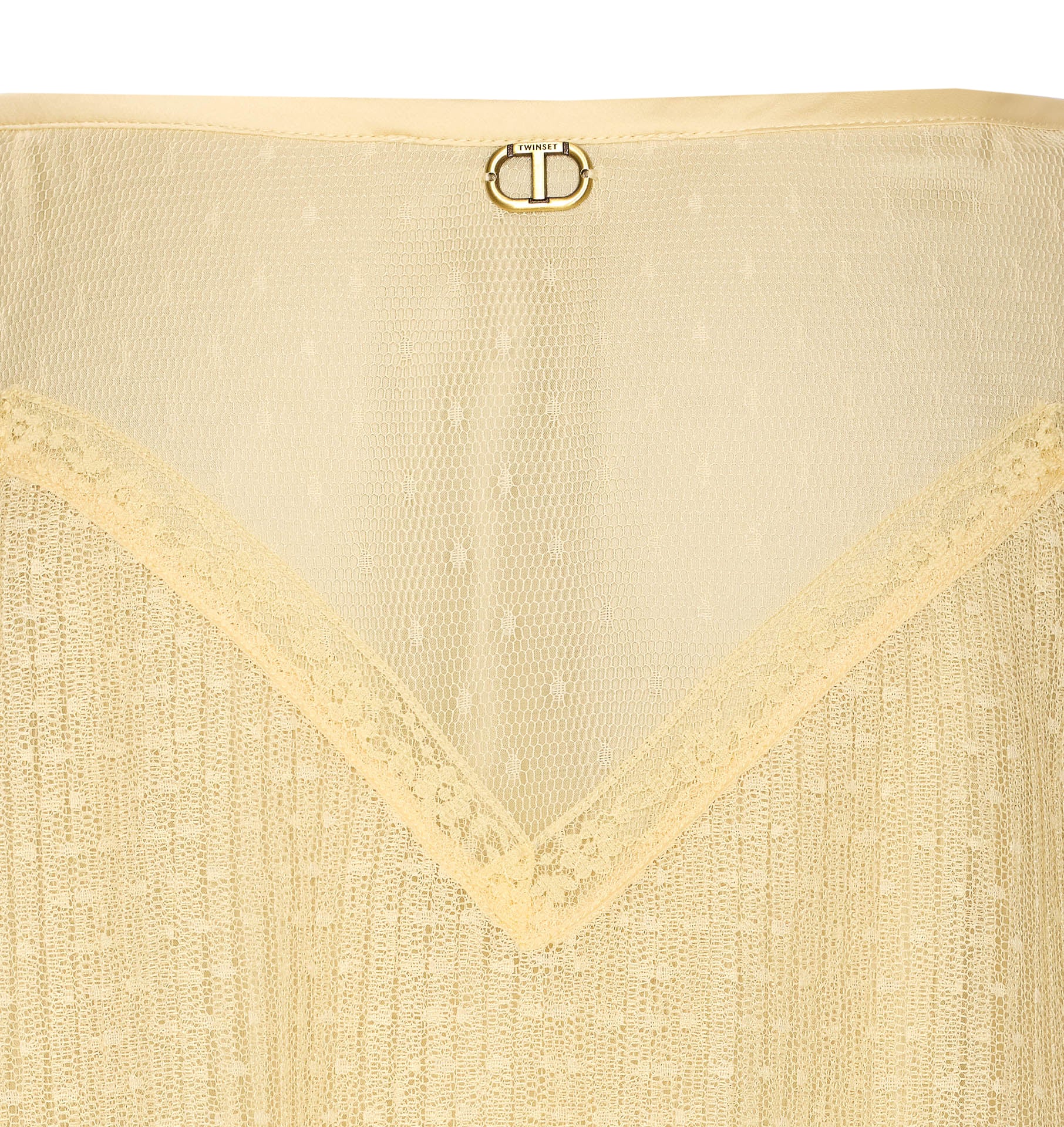 Twin-Set Skirts Yellow Polyester