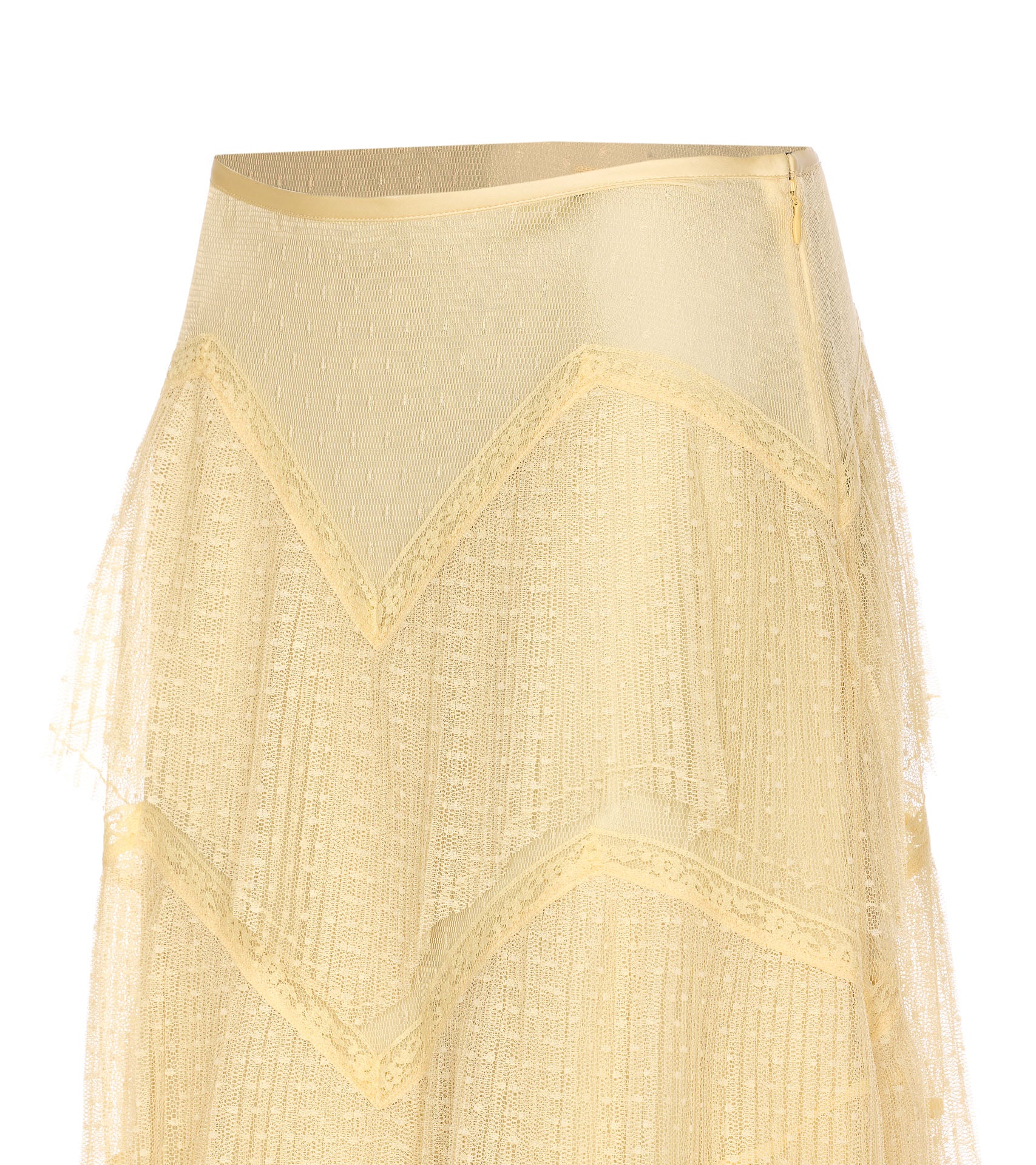 Twin-Set Skirts Yellow Polyester