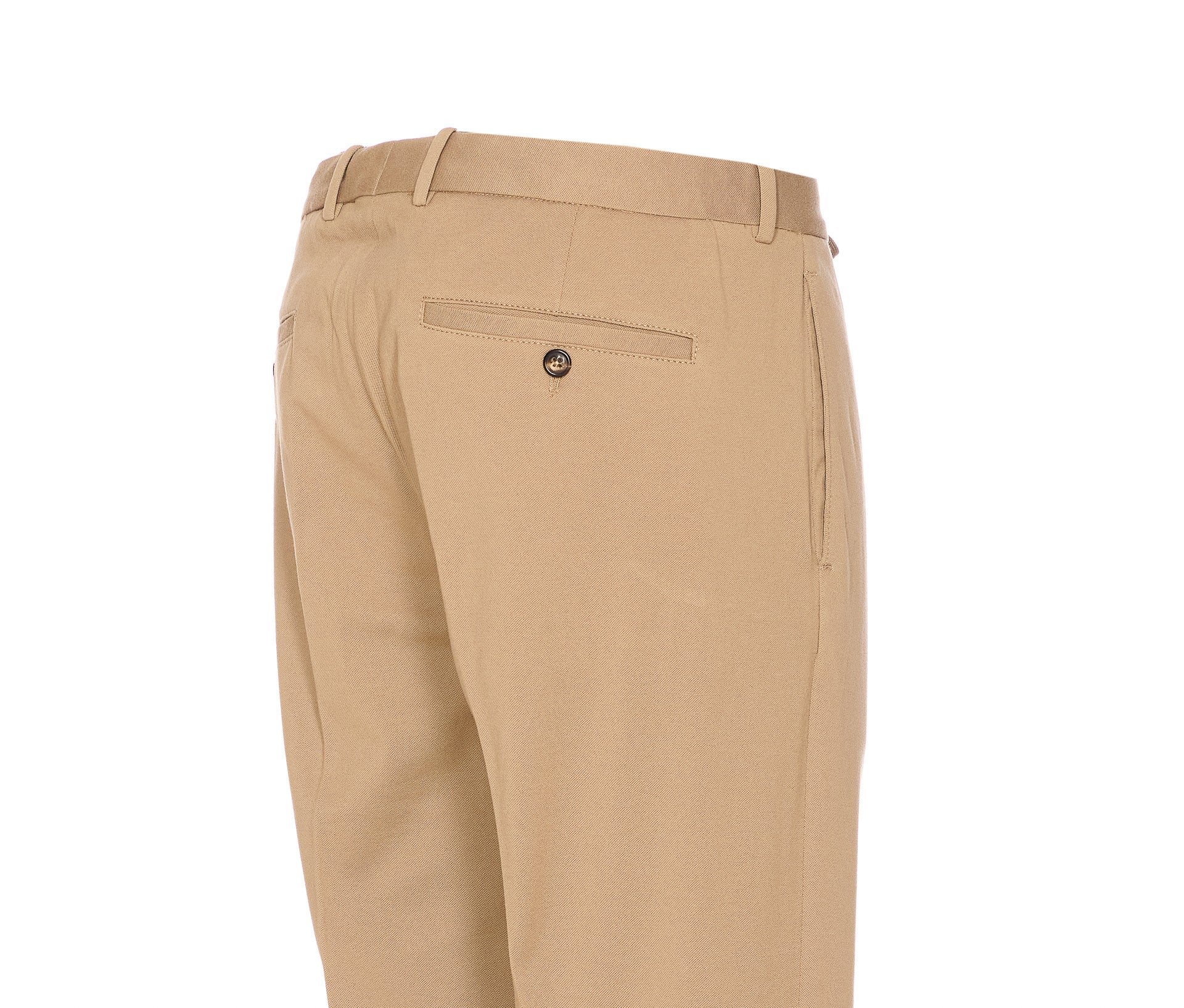 Circolo 1901 Trousers Beige Cotton Elastane