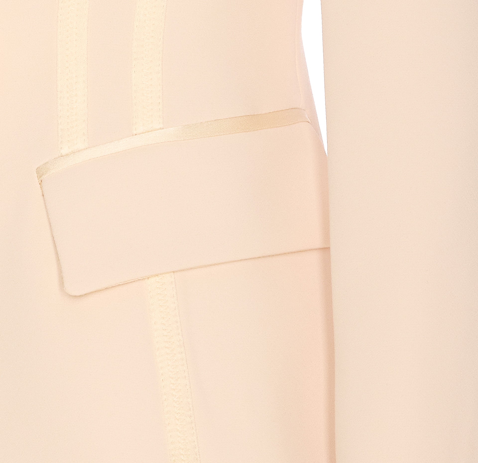 Elisabetta Franchi Jackets White Polyester Elastane