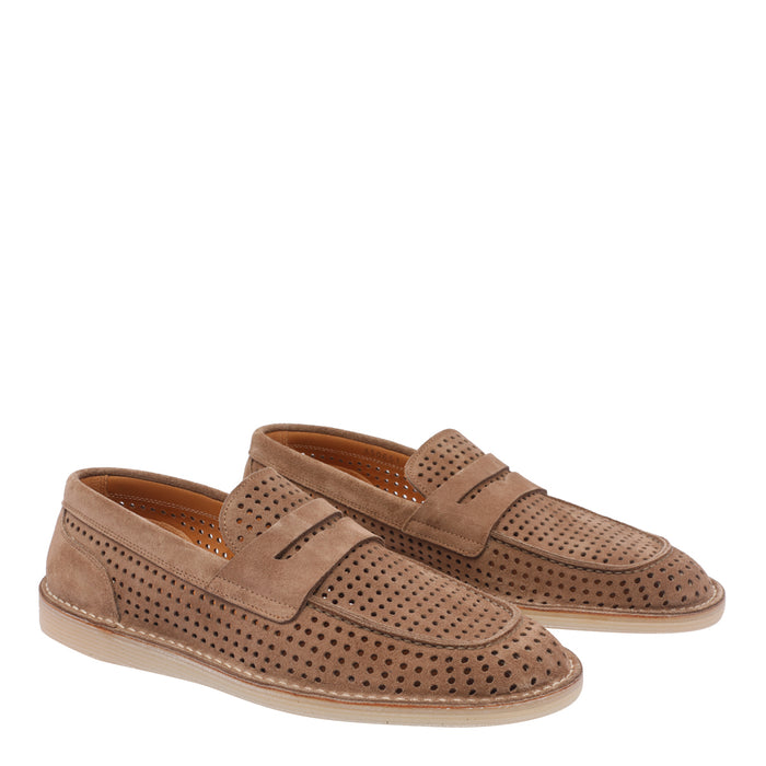 Dolce & Gabbana Flat Shoes Brown Calf Leather/rubber Sole