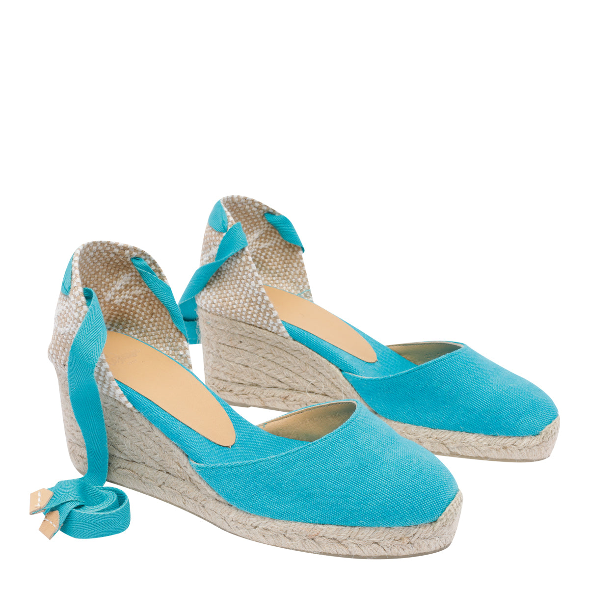 Castaner Sandals Blue Fabric/rubber Sole