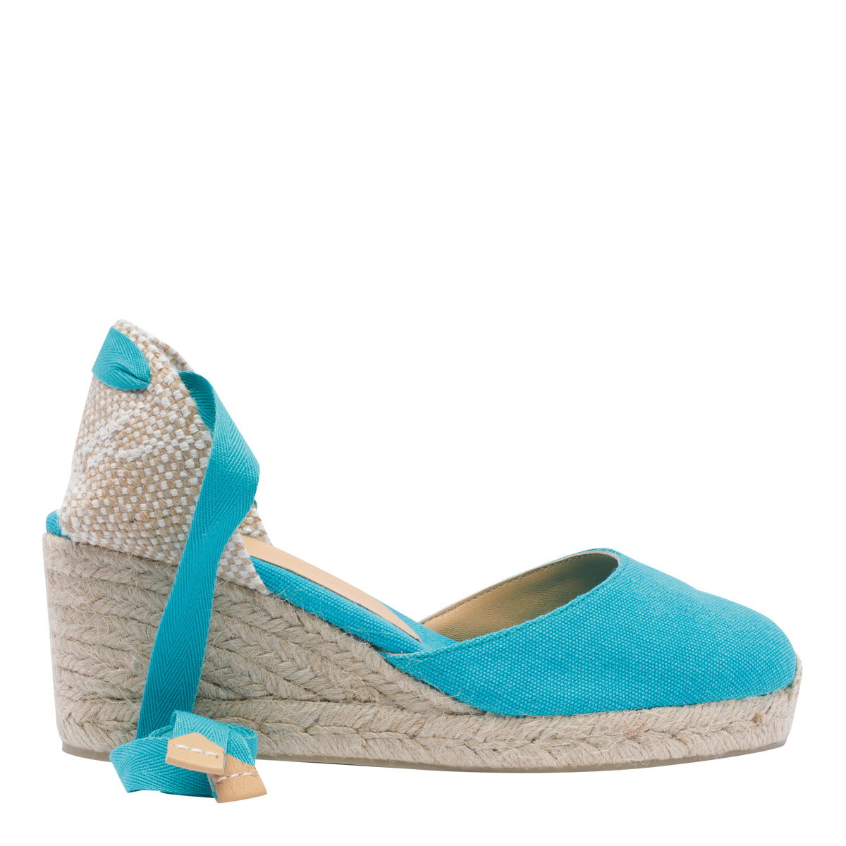 Castaner Sandals Blue Fabric/rubber Sole
