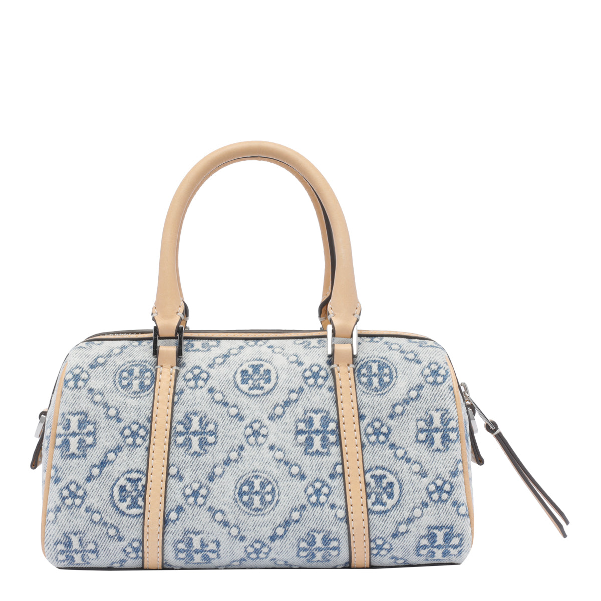 Tory Burch Bags Blue Fabric Calf Leather