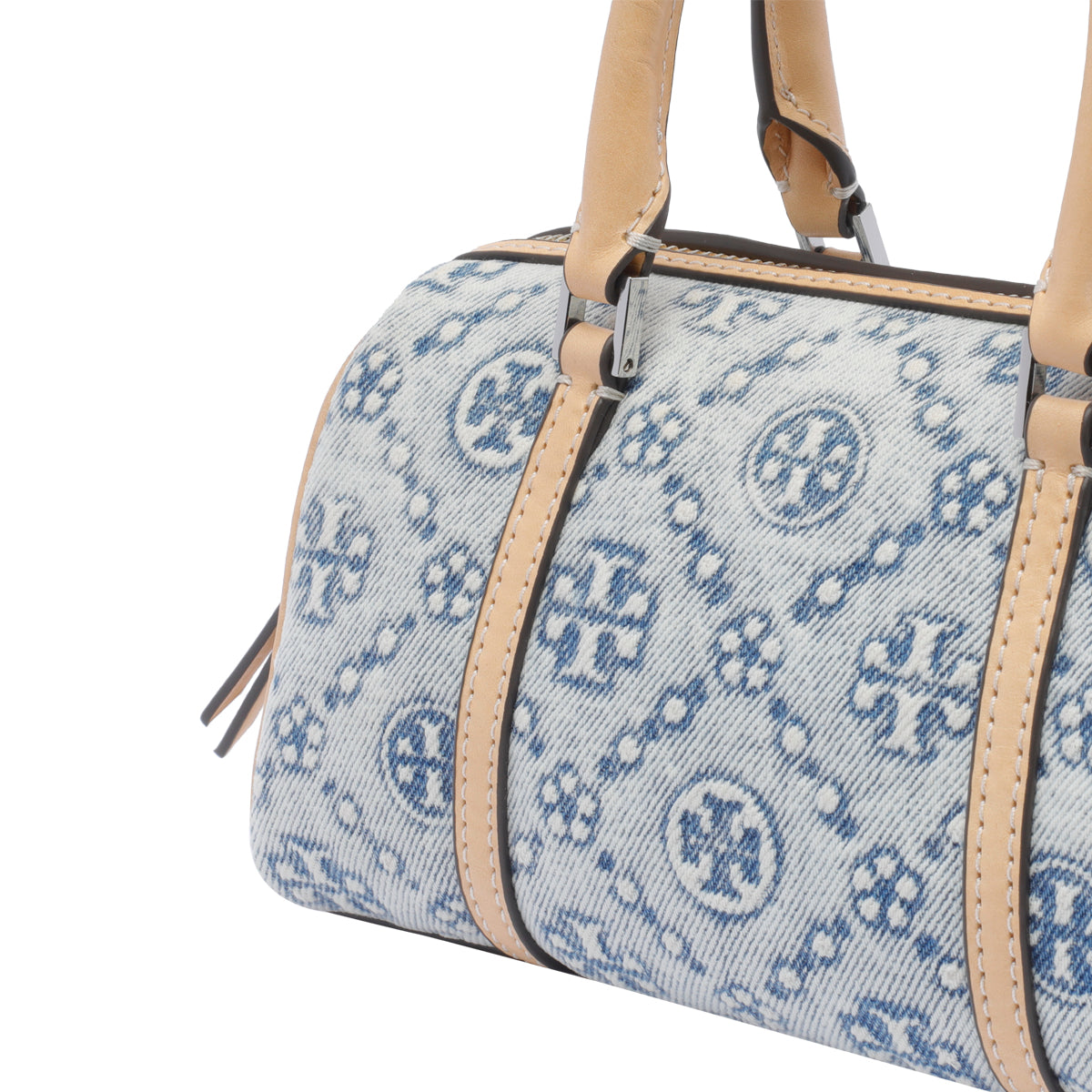 Tory Burch Bags Blue Fabric Calf Leather