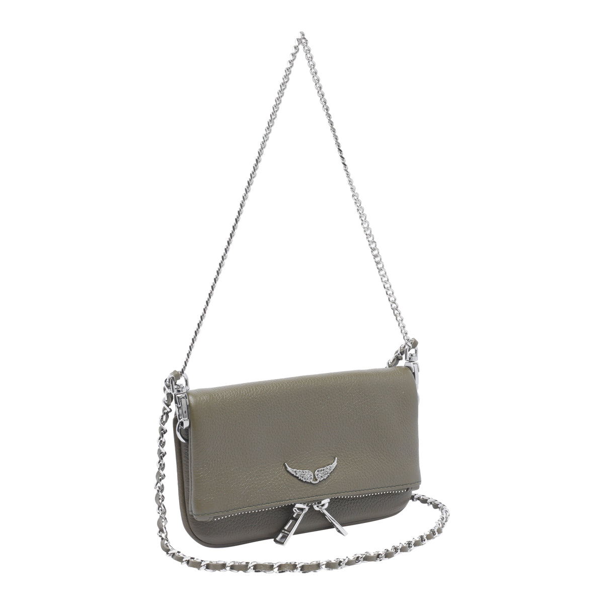 Zadig & Voltaire Bags Green Calf Leather