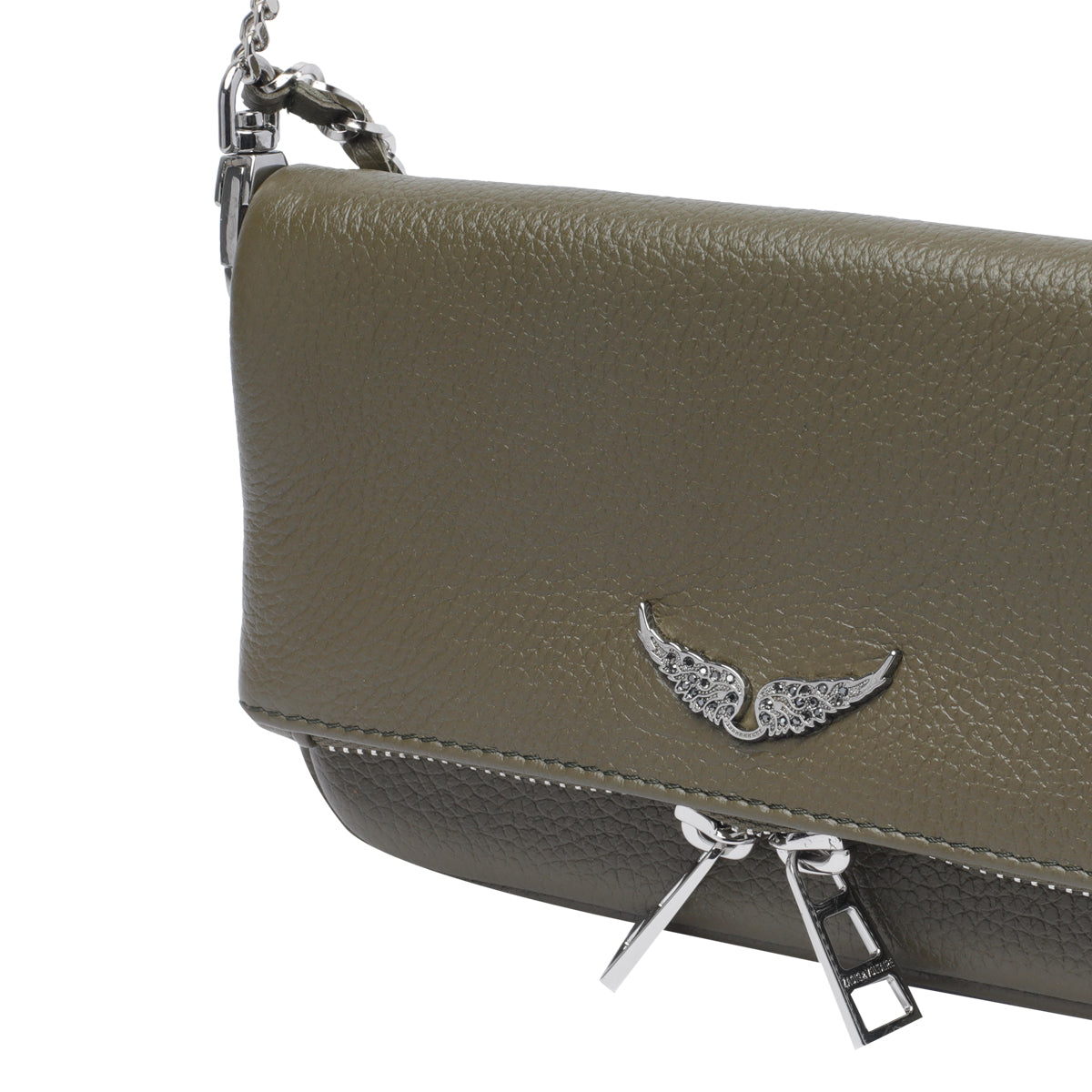 Zadig & Voltaire Bags Green Calf Leather