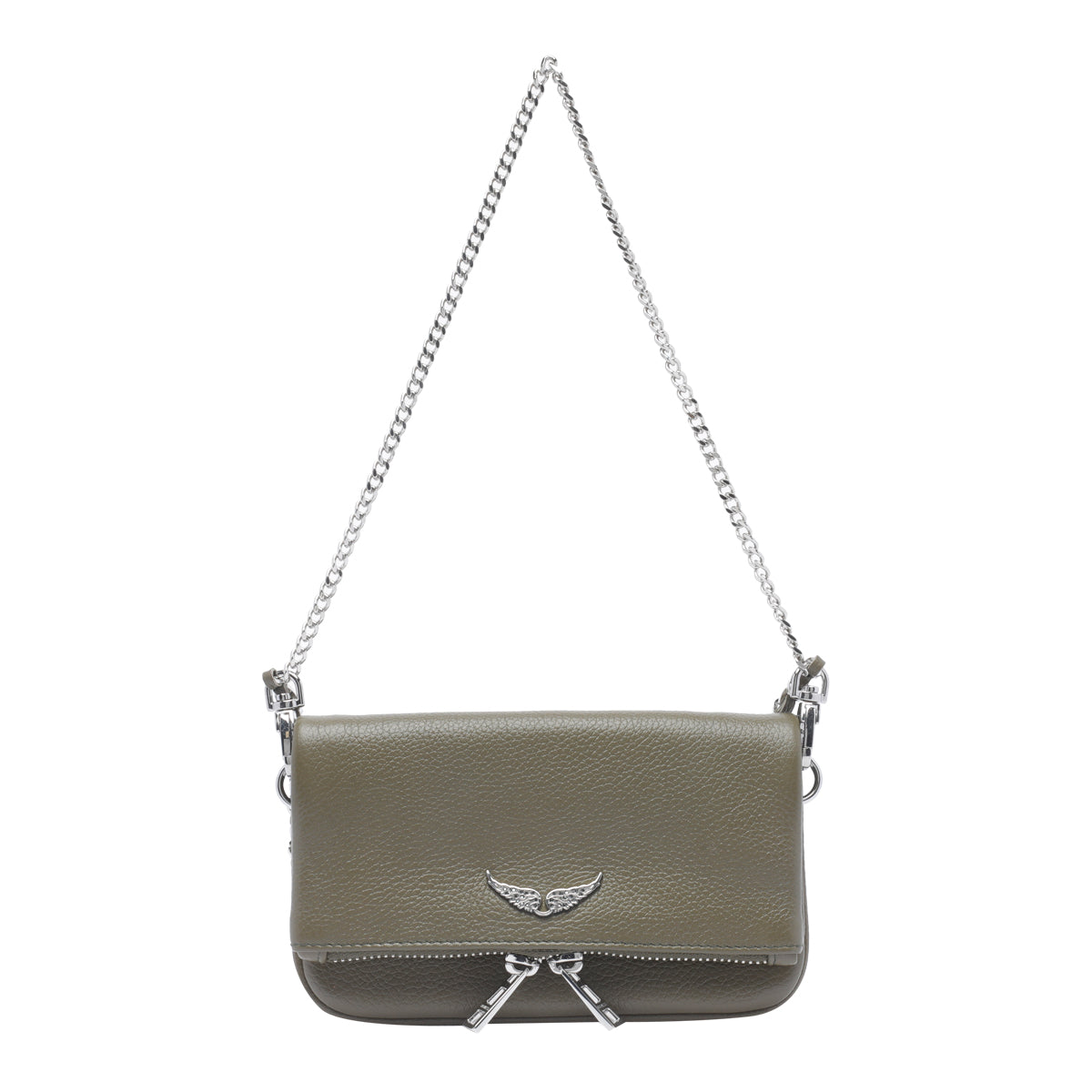 Zadig & Voltaire Bags Green Calf Leather