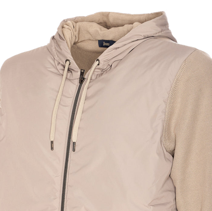 Herno Sweaters Beige Cotton