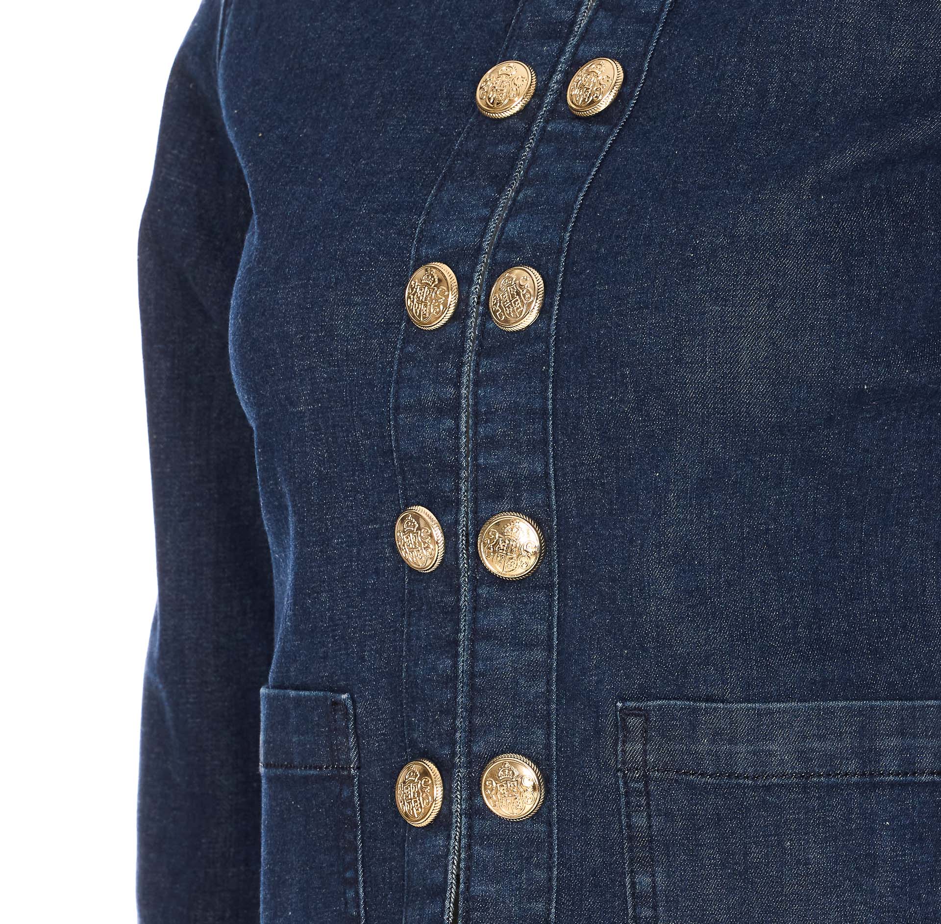 Liu Jo Jackets Blue Cotton
