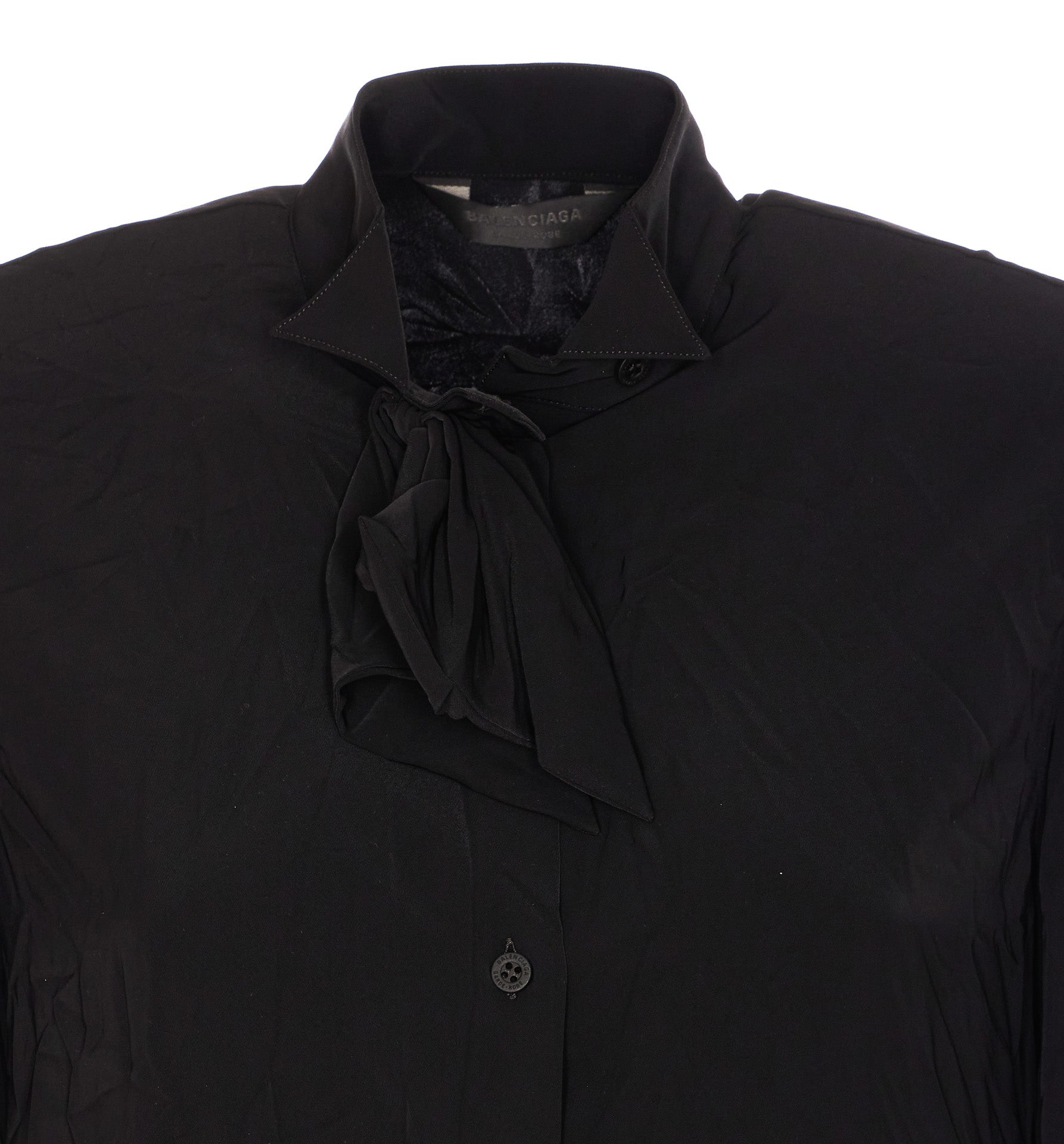 Balenciaga Shirts Black Polyester