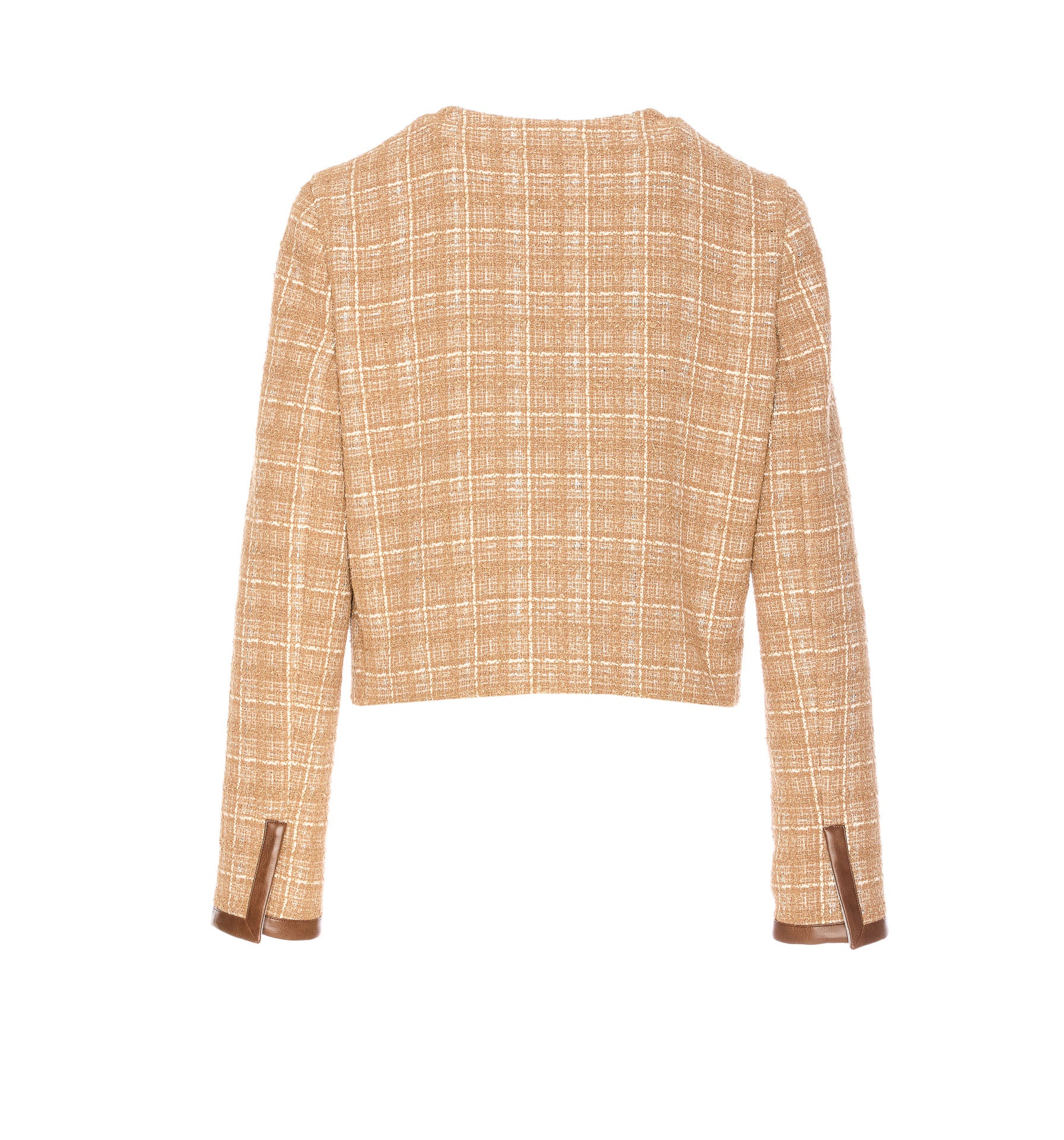 Pinko Jackets Beige Cotton
