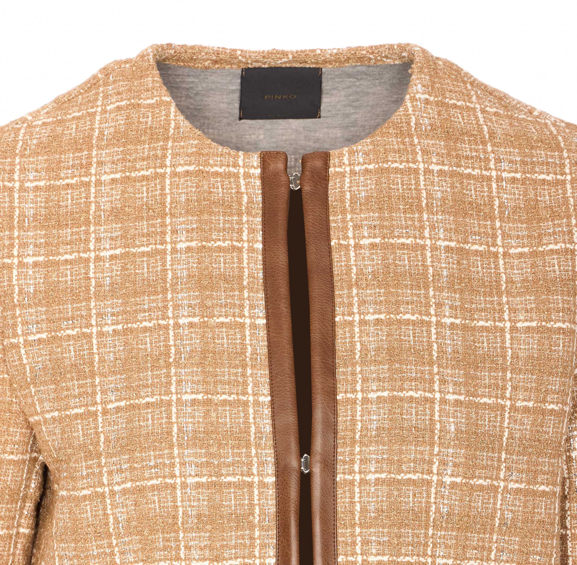 Pinko Jackets Beige Cotton