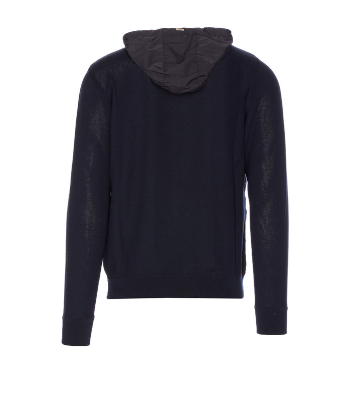 Herno Sweaters Blue Cotton
