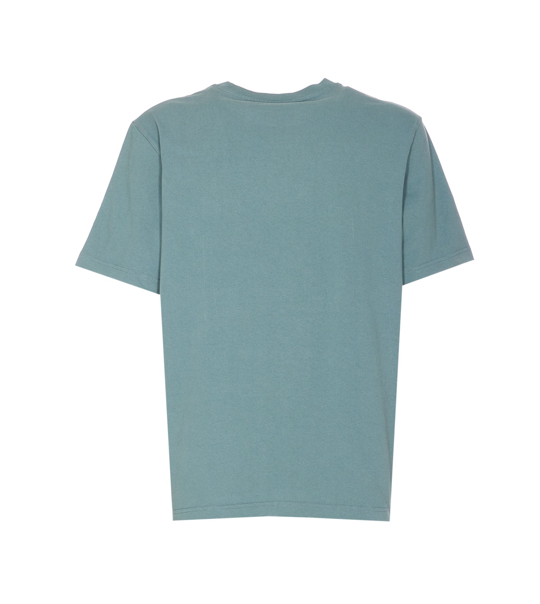 Maison Kitsune T-Shirts And Polos Blue Cotton