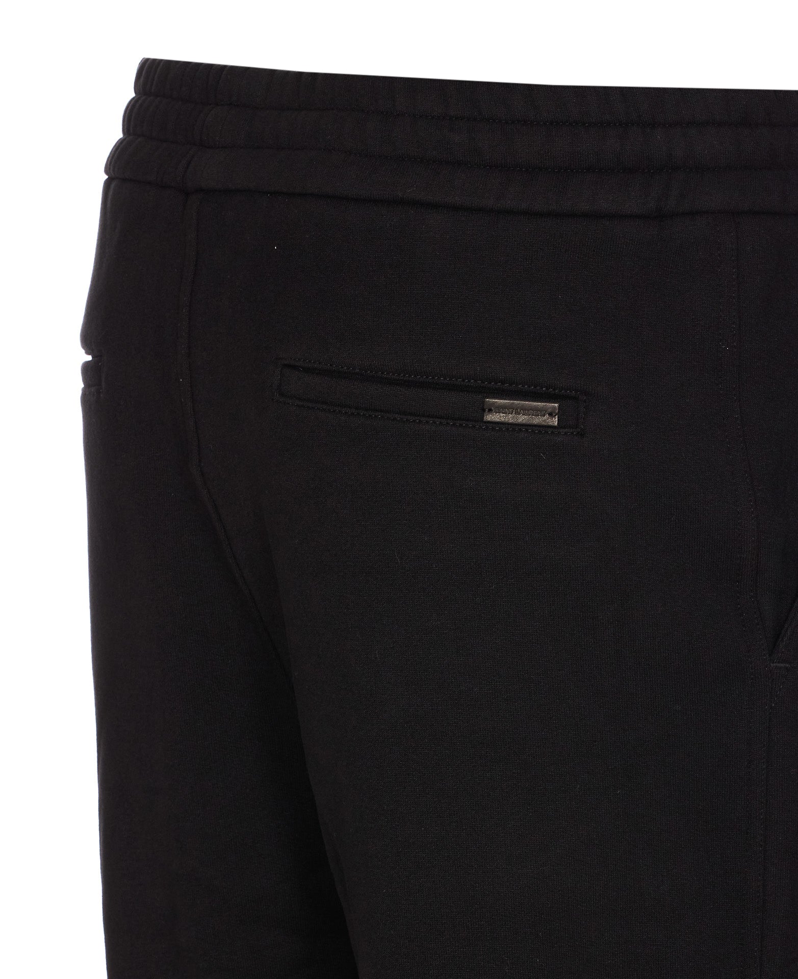 Saint Laurent Trousers Black Cotton