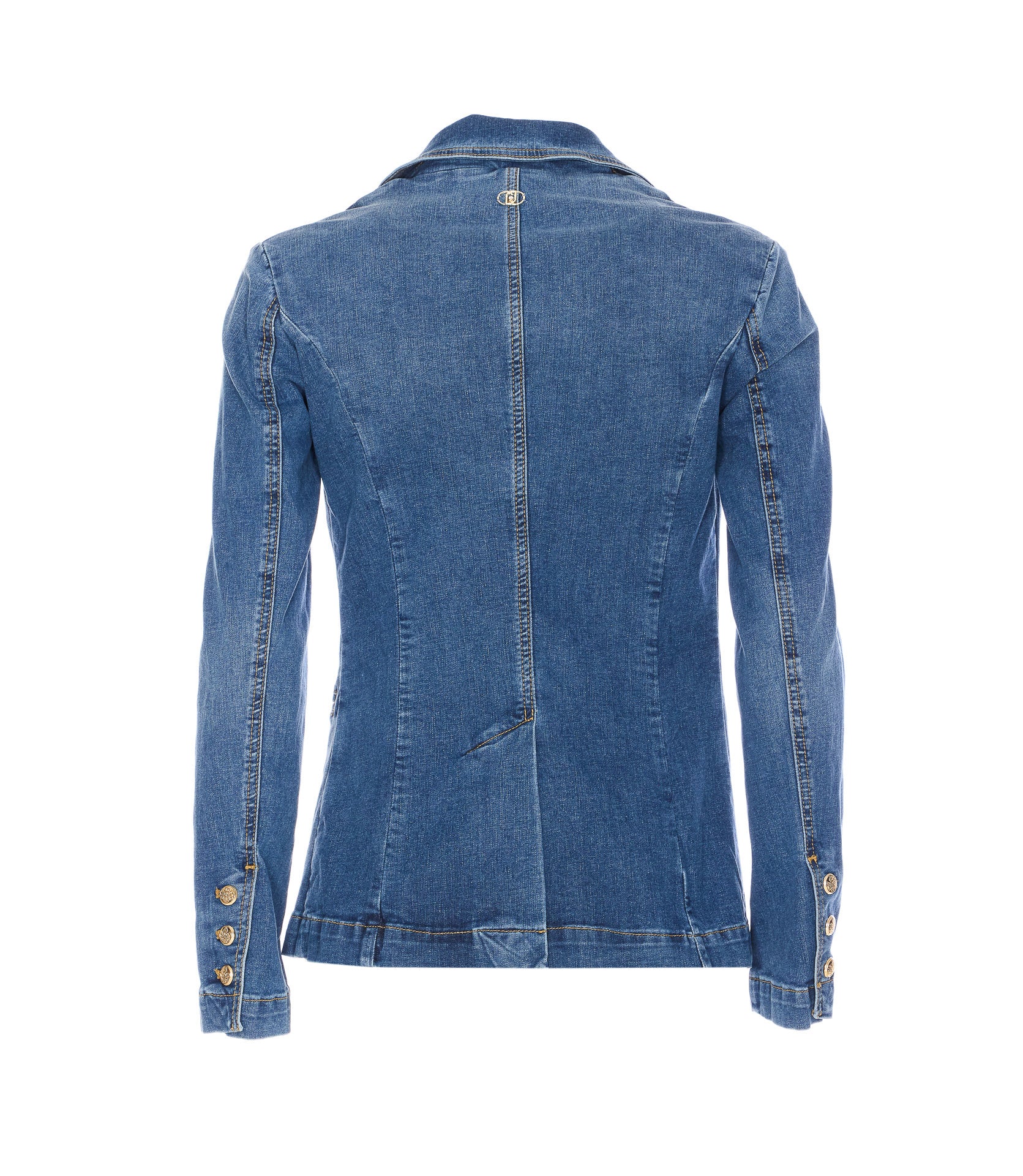 Liu Jo Jackets Blue Cotton
